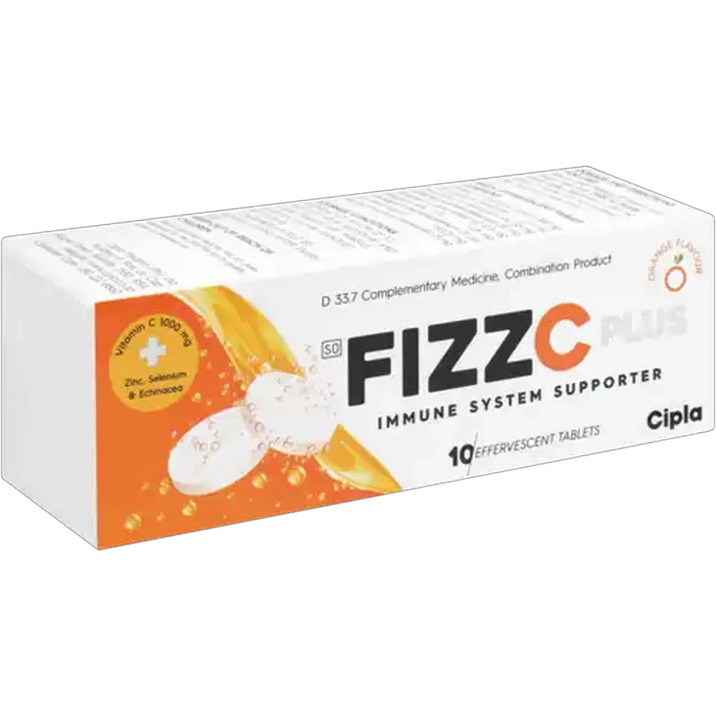 Image of Cipla Fizz C Plus Immune System Supporter Effervescent 10 Pack