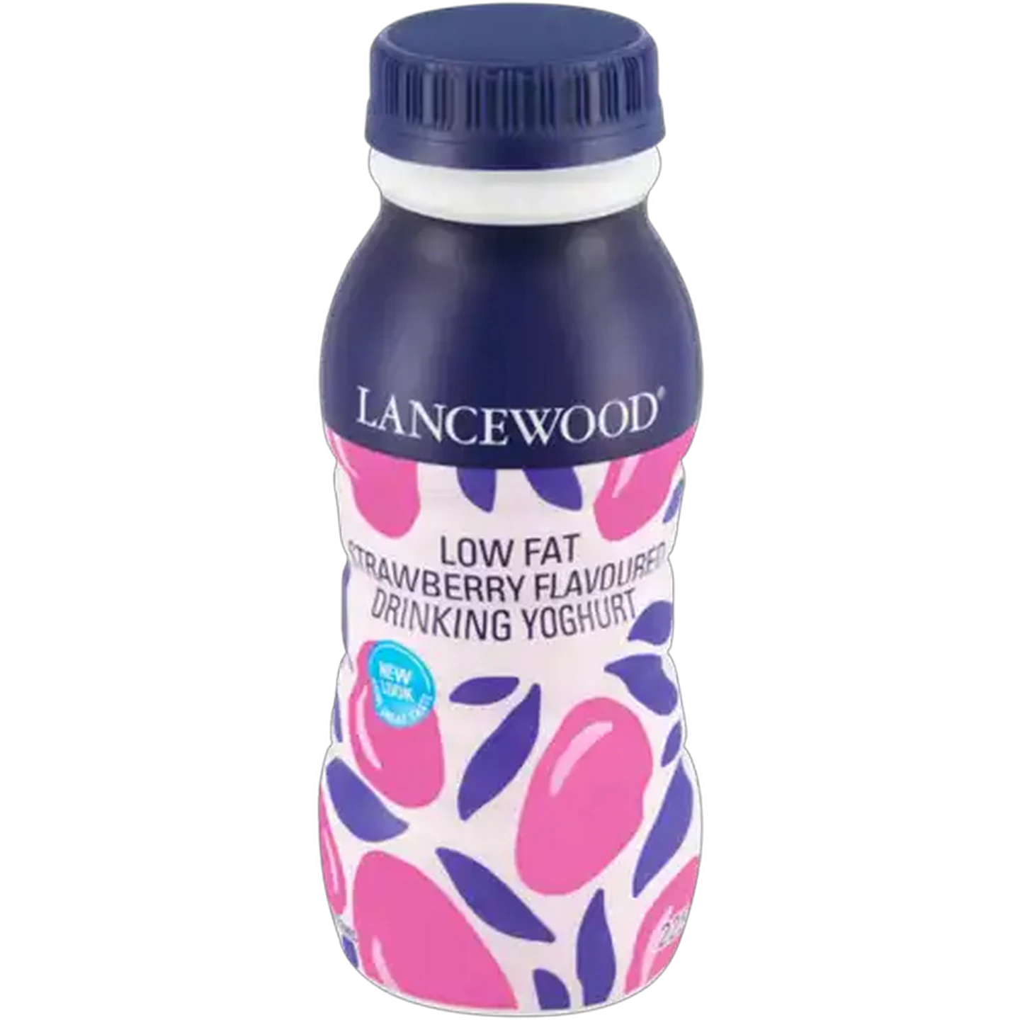 Image of LANCEWOOD Strawberry Flavoured Low Fat Drinking Yoghurt 225g