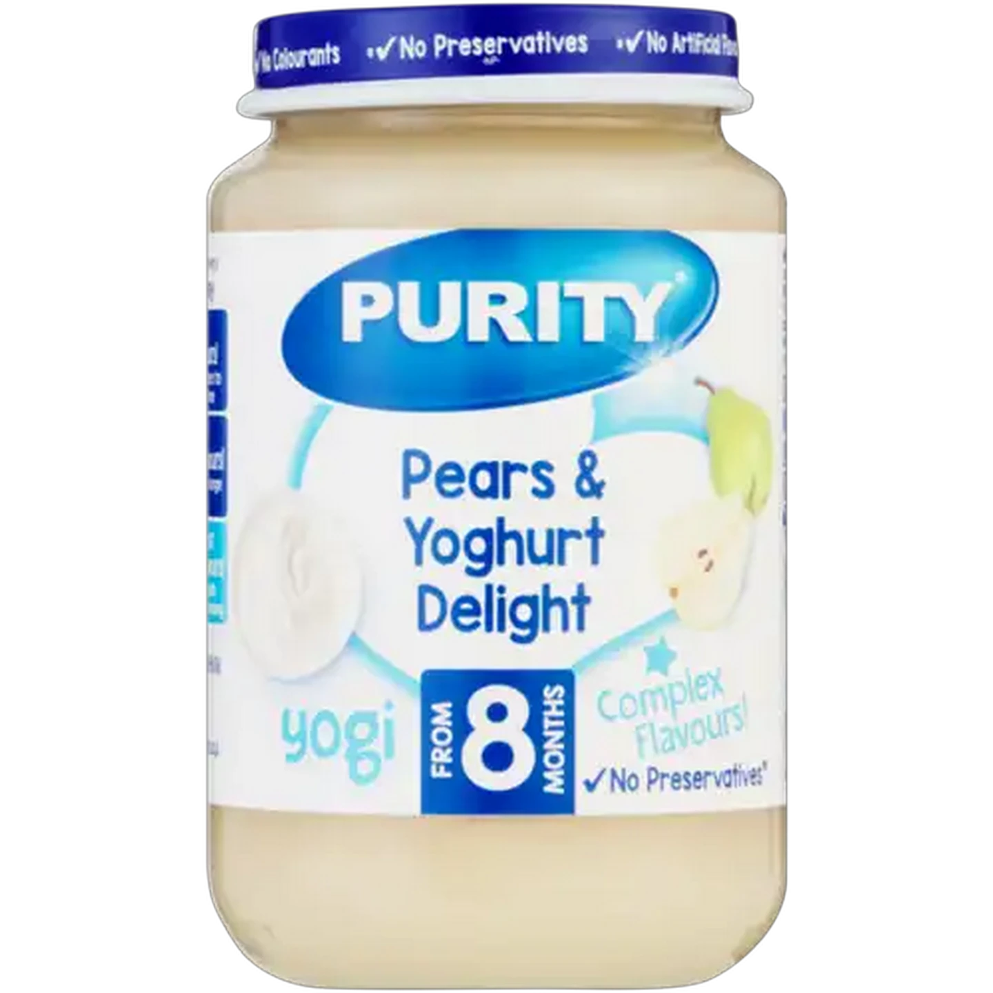 Image of PURITY From 8 Months Pear & Yoghurt Yogi 200ml