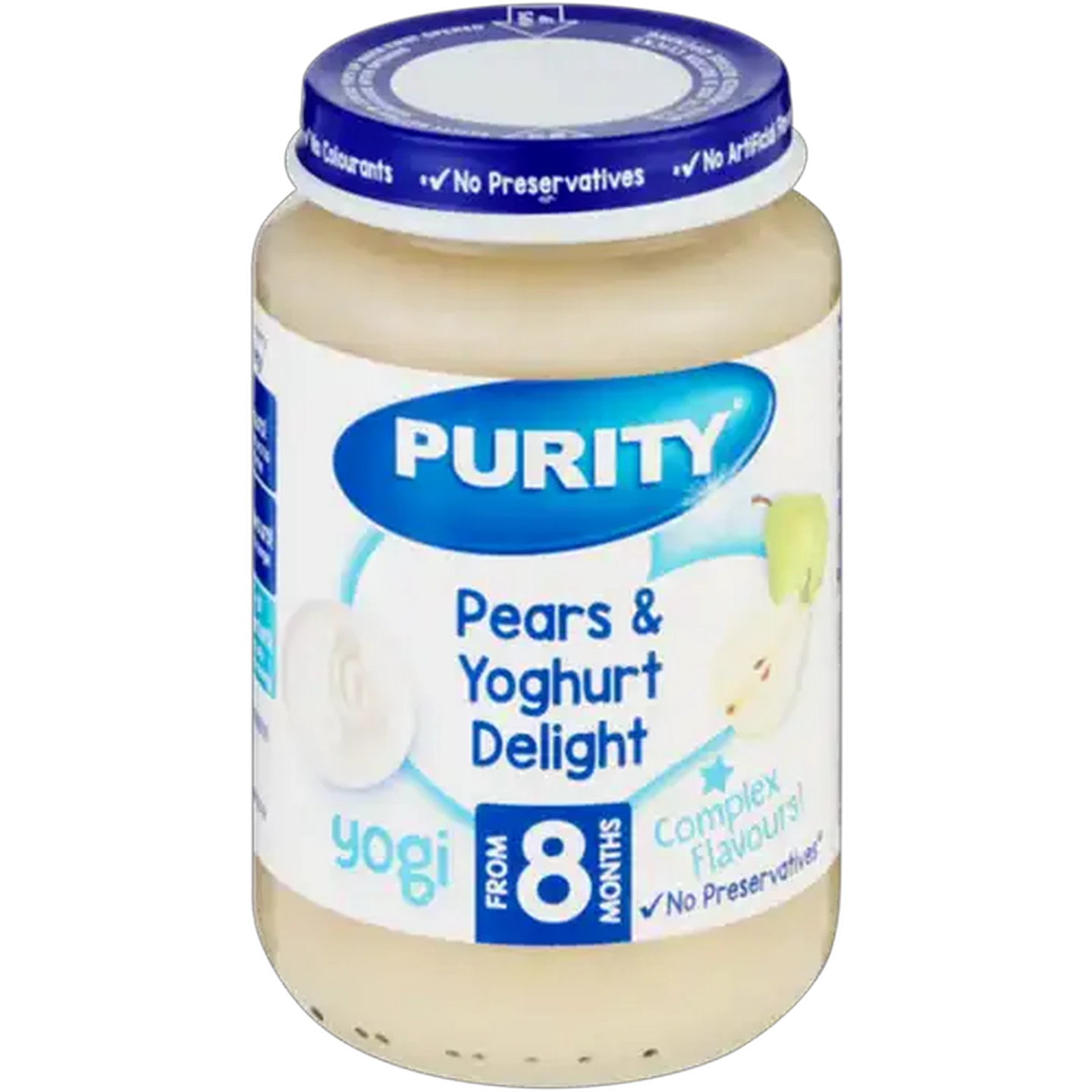 Image of PURITY From 8 Months Pear & Yoghurt Yogi 200ml