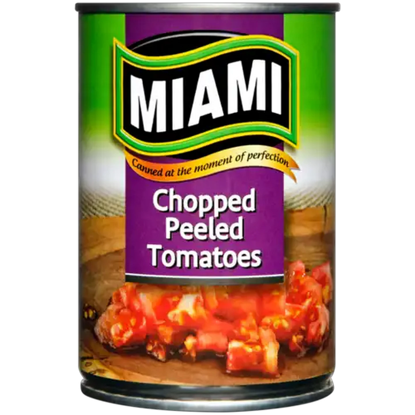 Image of Miami Chopped Peeled Tomatoes 410g
