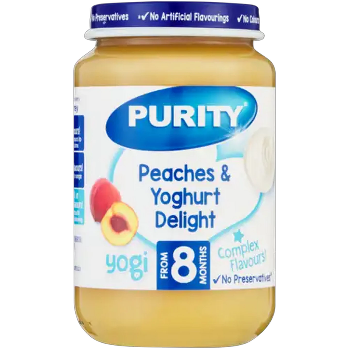 Image of PURITY Peaches & Yoghurt Delight Yogi 8 months+ 200ml