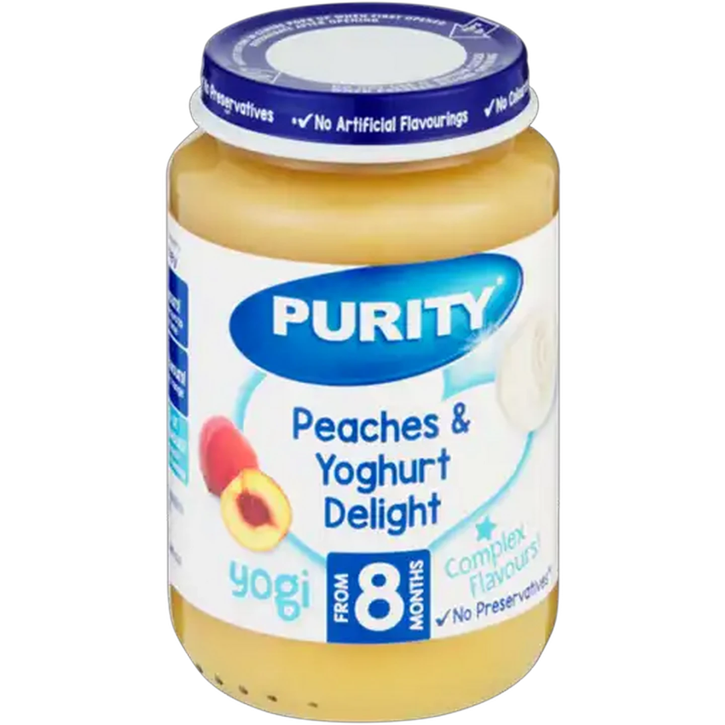 Image of PURITY Peaches & Yoghurt Delight Yogi 8 months+ 200ml