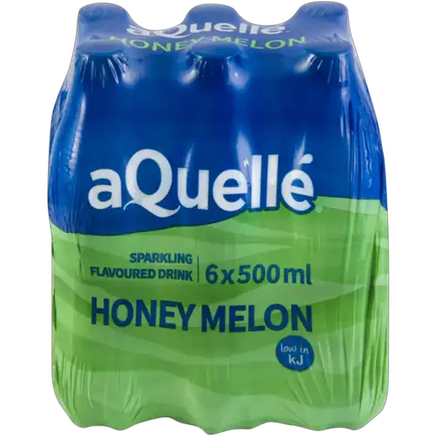 Image of aQuellé Honey Melon Flavoured Sparkling Drink 6 x 500ml