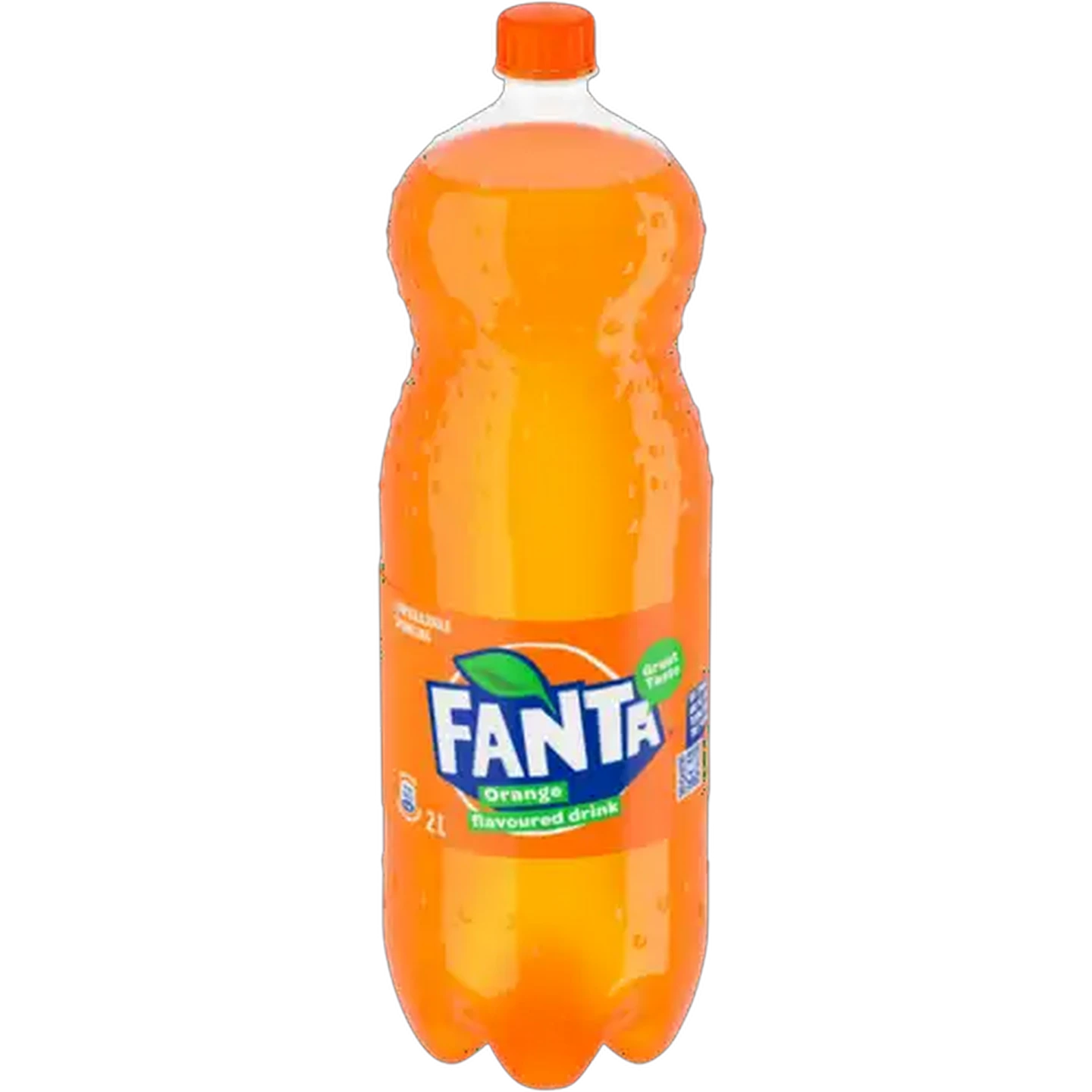 Image of Fanta Orange Flavoured Sparkling Soft Drink Bottle 2L