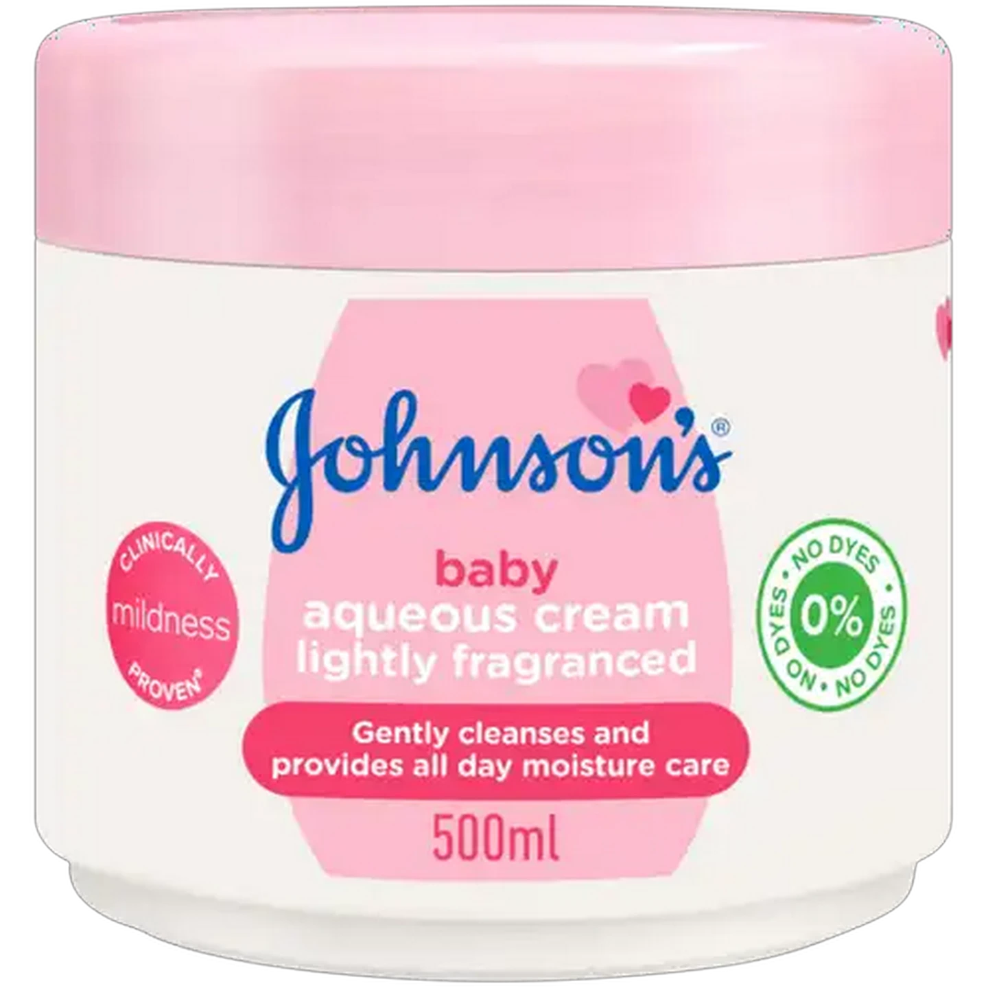Image of JOHNSON’S Baby Light Fragranced Aqueous Cream 500ml