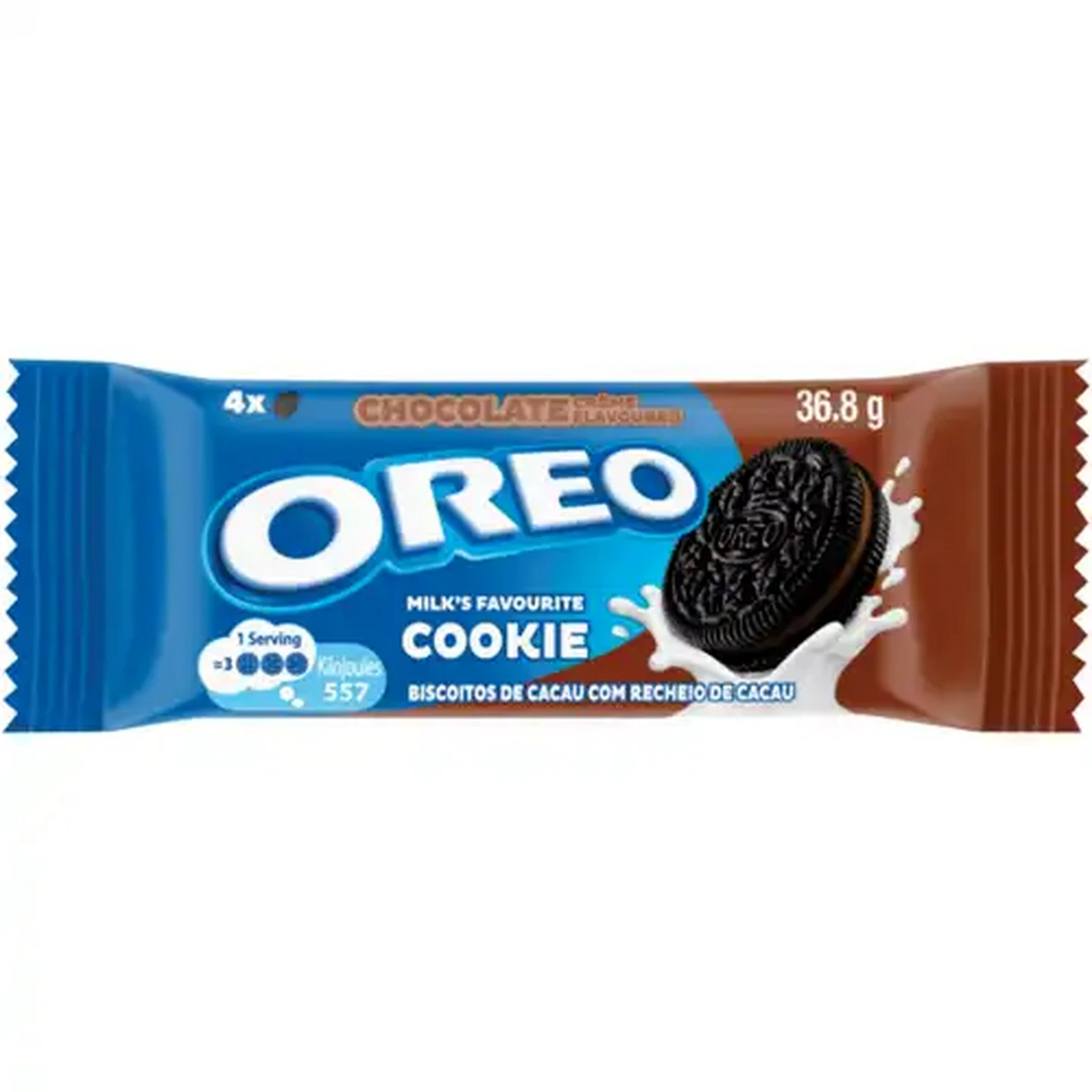 Image of OREO Chocolate Creme Flavoured Cookies 4 Pack