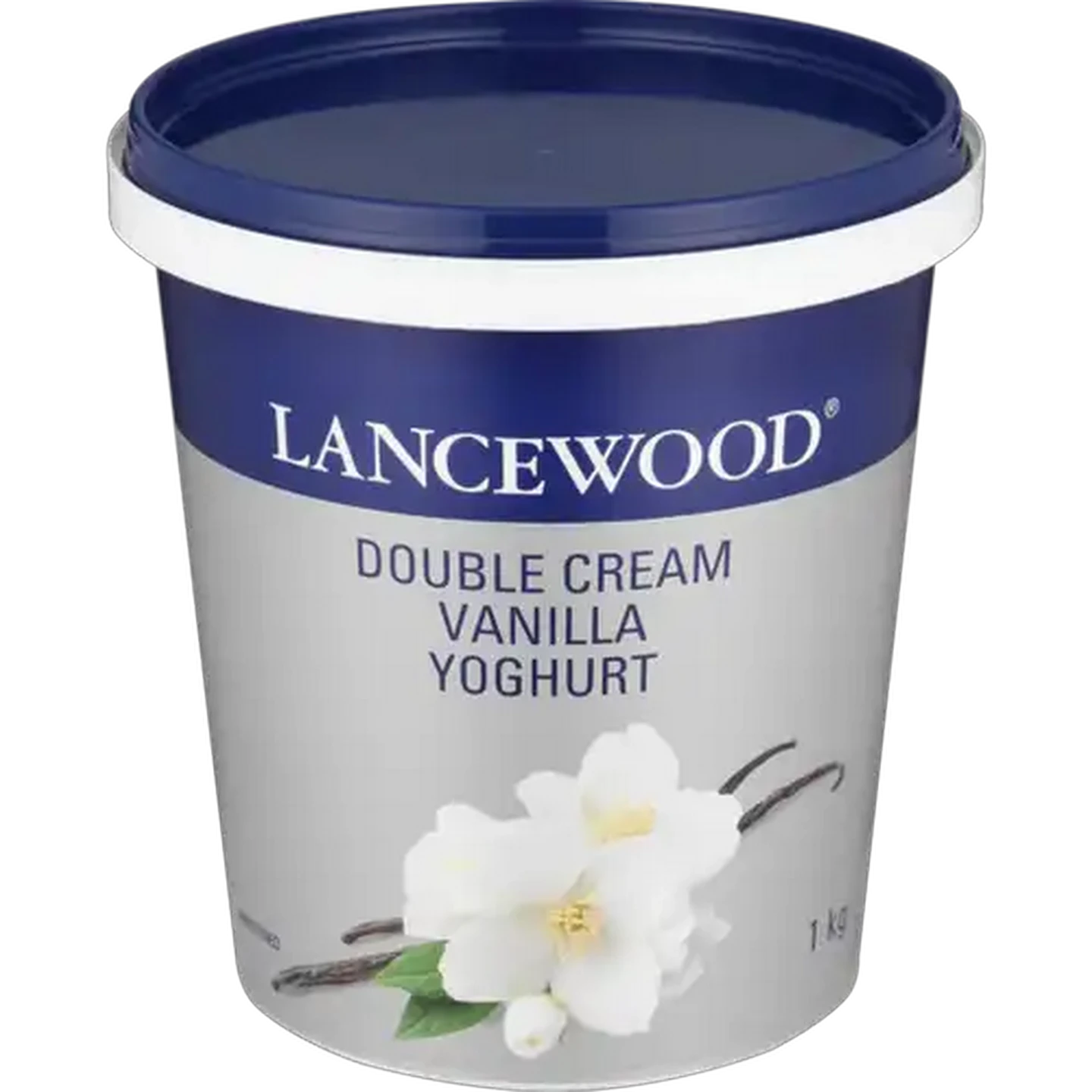 Image of LANCEWOOD Vanilla Flavoured Double Cream Yoghurt 1kg