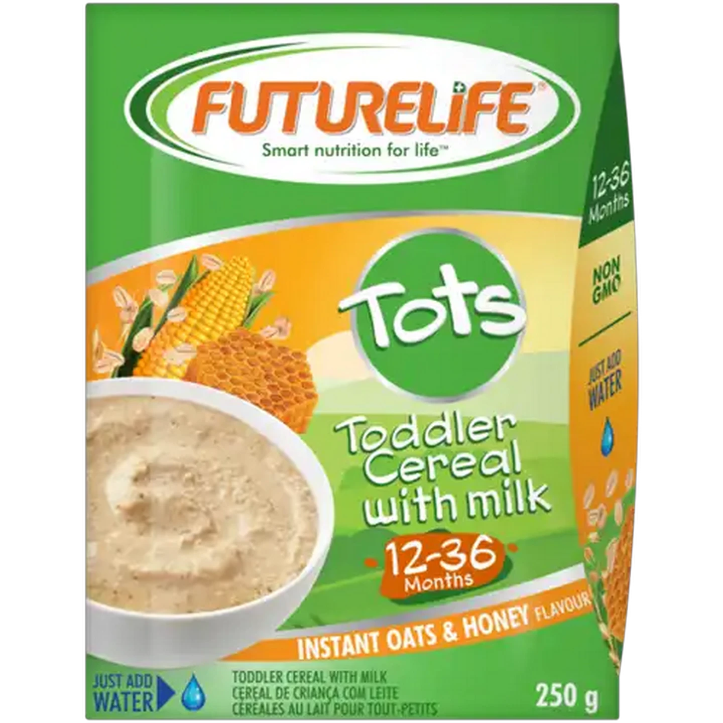 Image of FUTURELIFE Tots Toddler Oats & Honey Flavoured Cereal 250g