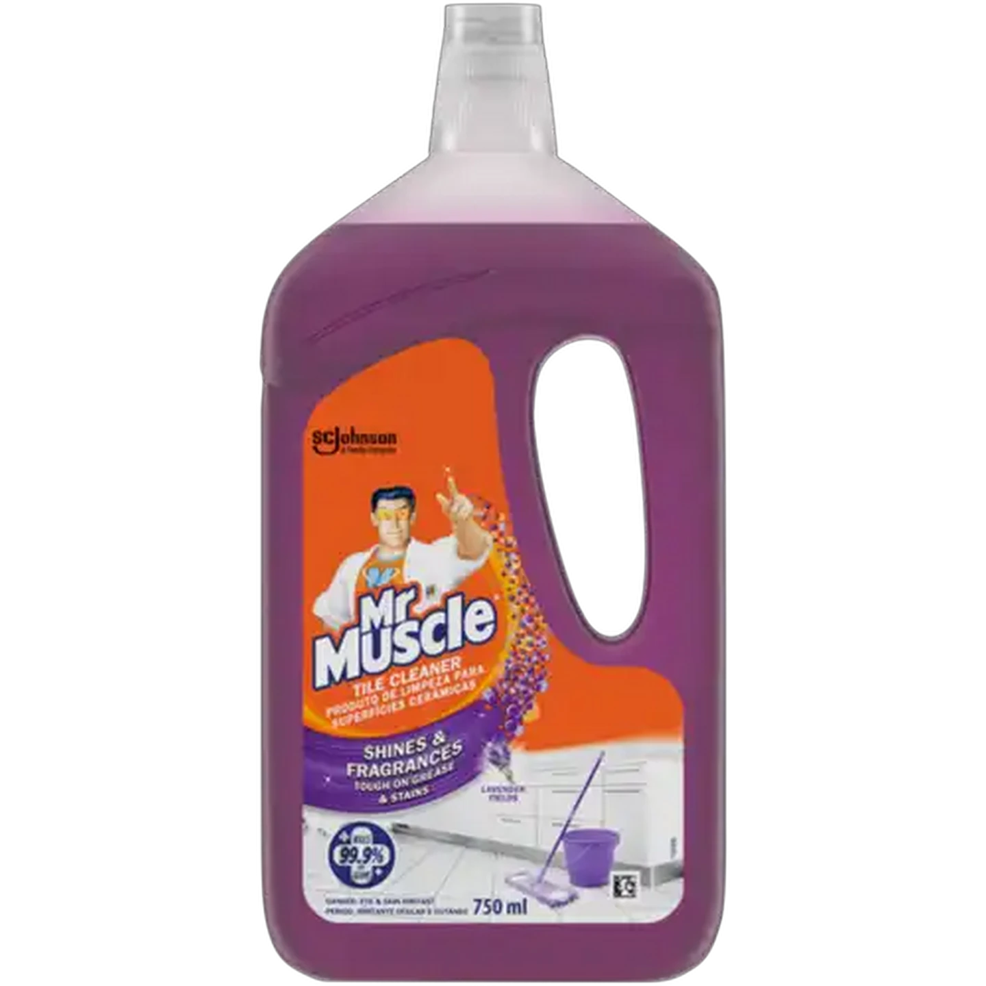 Image of Mr Muscle 5-In-1 Lavender Fields Tile Cleaner 750ml