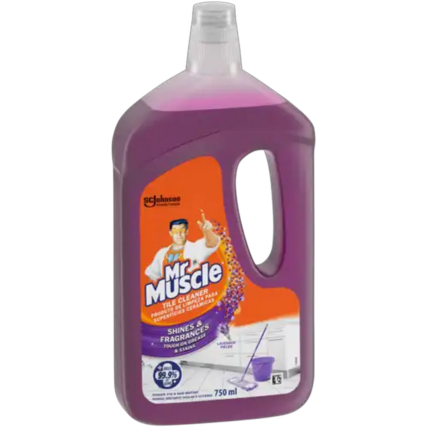 Image of Mr Muscle 5-In-1 Lavender Fields Tile Cleaner 750ml