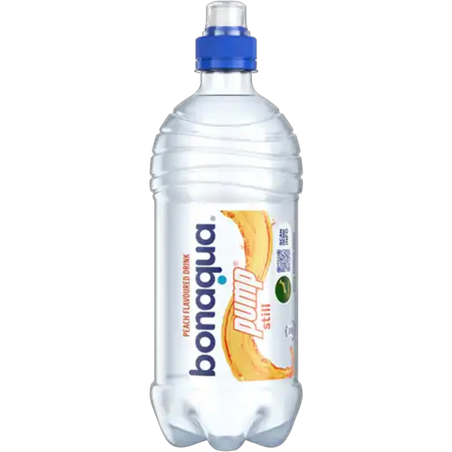 Image of Bonaqua Pump Peach Flavoured Still Drink 750ml