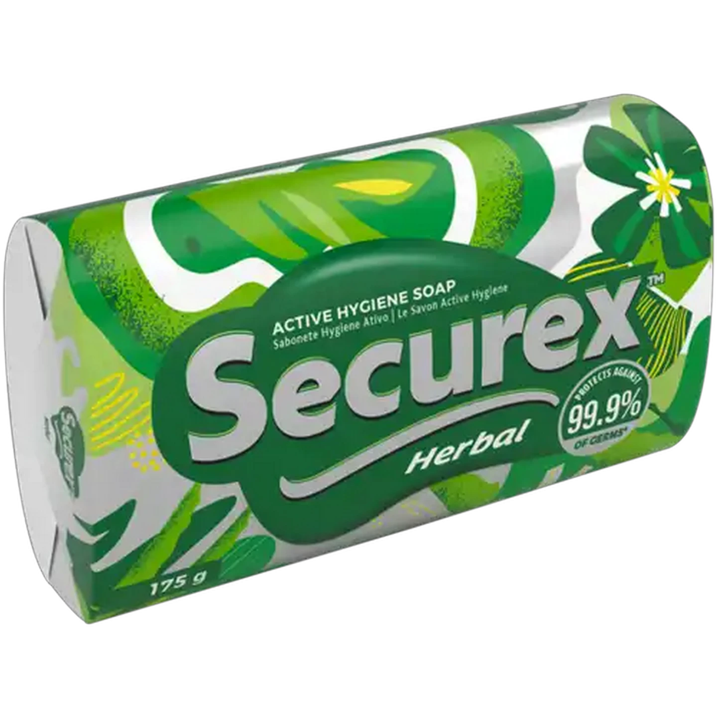 Image of Securex Herbal Active Hygiene Bar Soap 175g