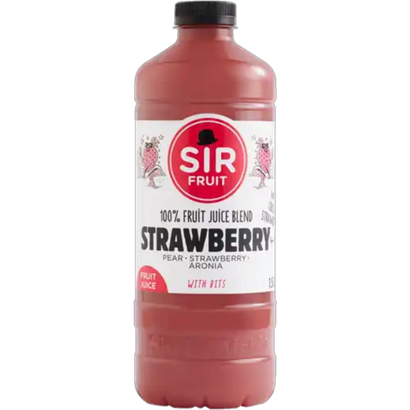 Image of Sir Fruit Strawberry 100% Fruit Juice Blend with Bits 1.5L