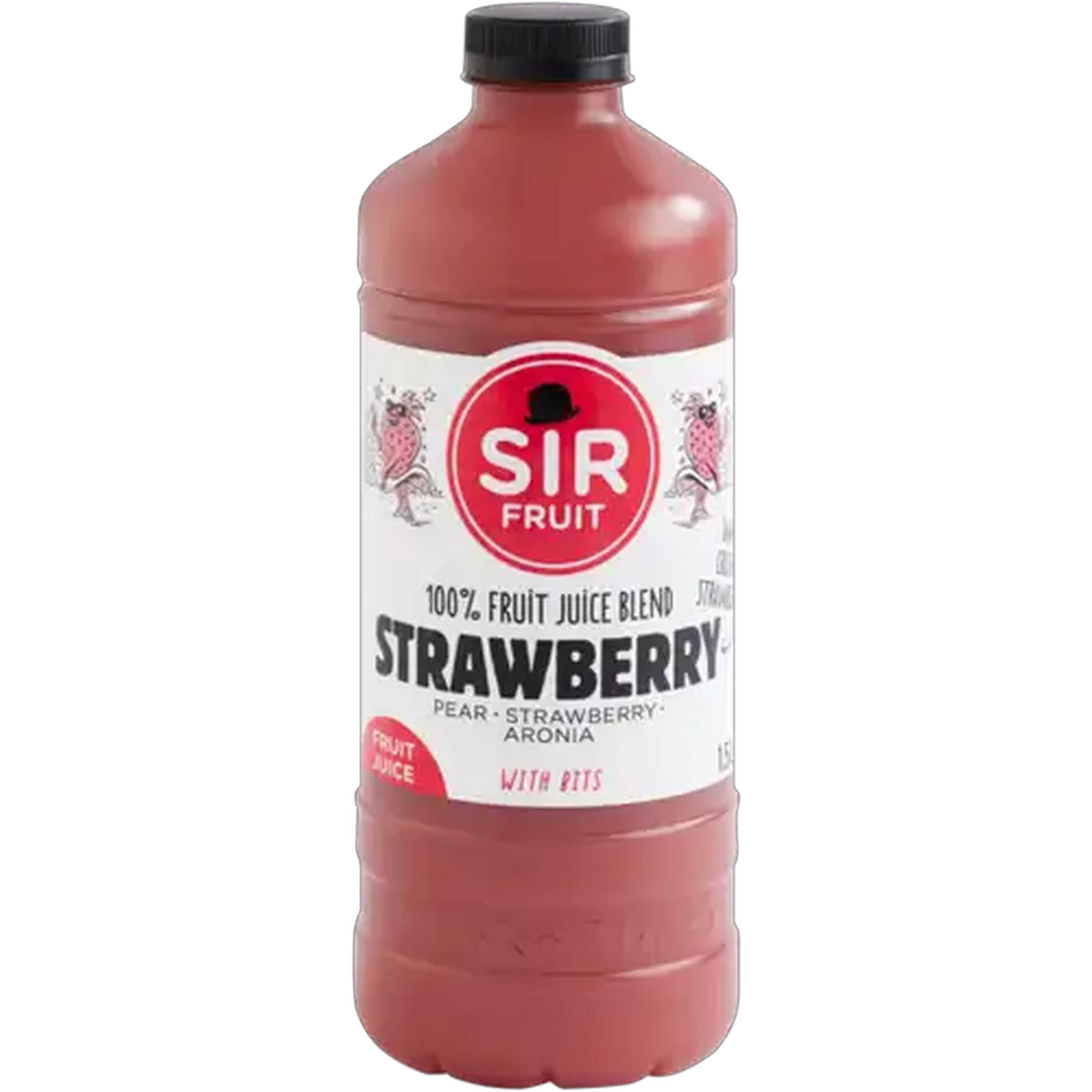 Image of Sir Fruit Strawberry 100% Fruit Juice Blend with Bits 1.5L