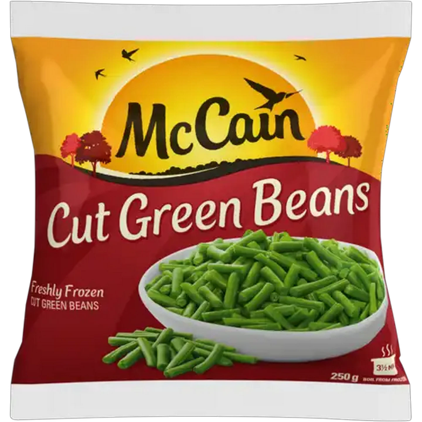 Image of McCain Frozen Cut Beans 250g