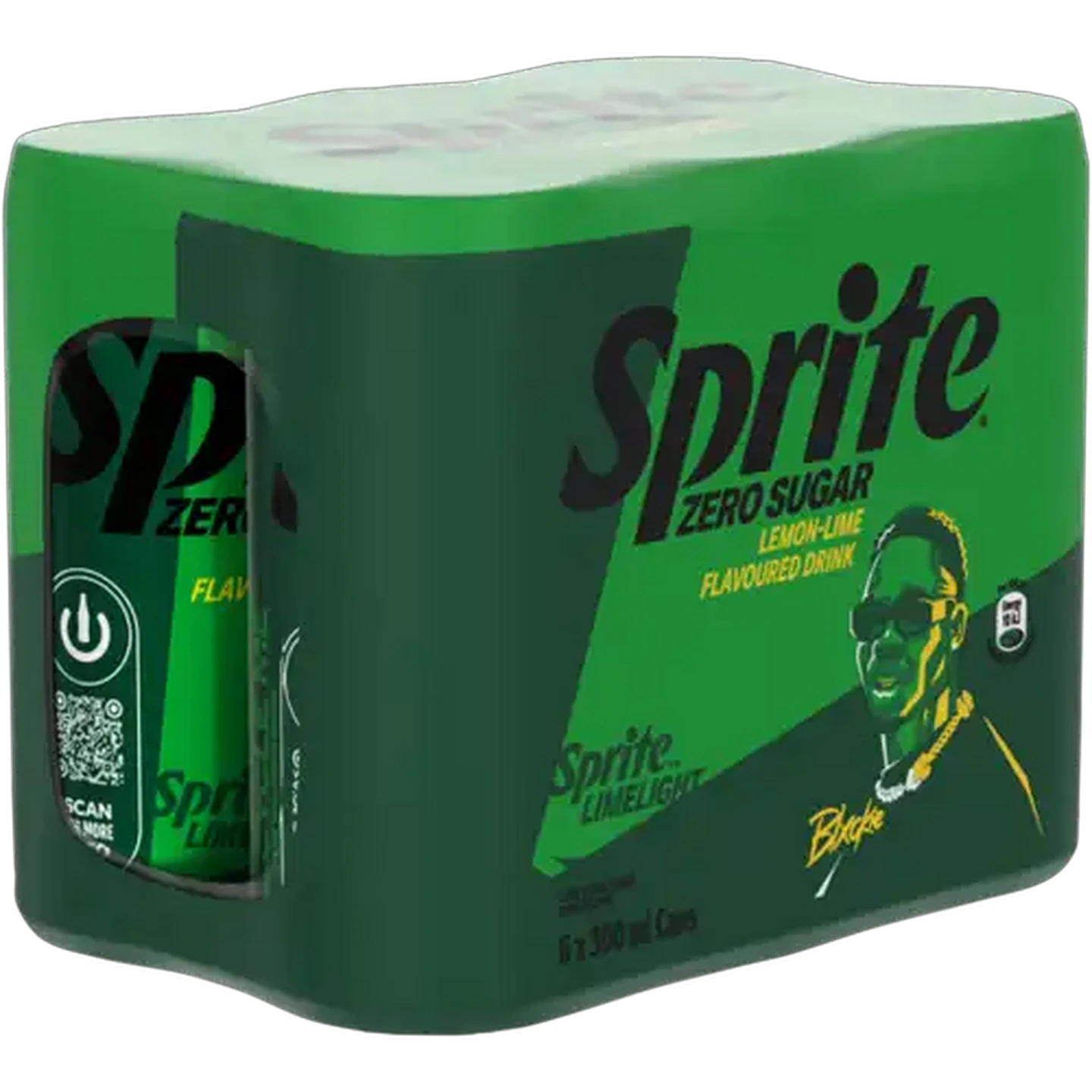 Image of Sprite Lemon-Lime Flavoured Zero Sugar Sparkling Drink 6 x 300ml