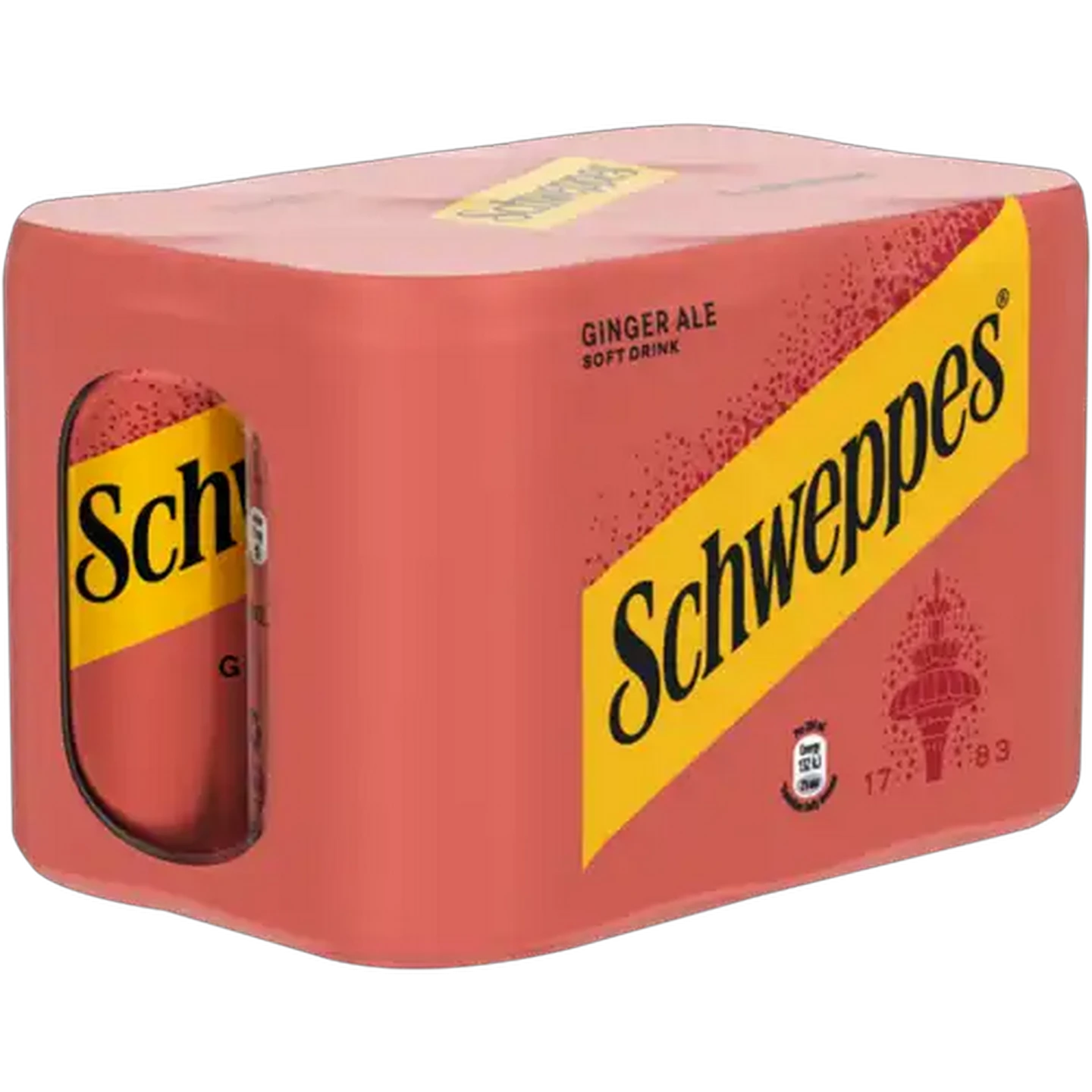 Image of Schweppes Ginger Ale Soft Drink 6 x 200ml