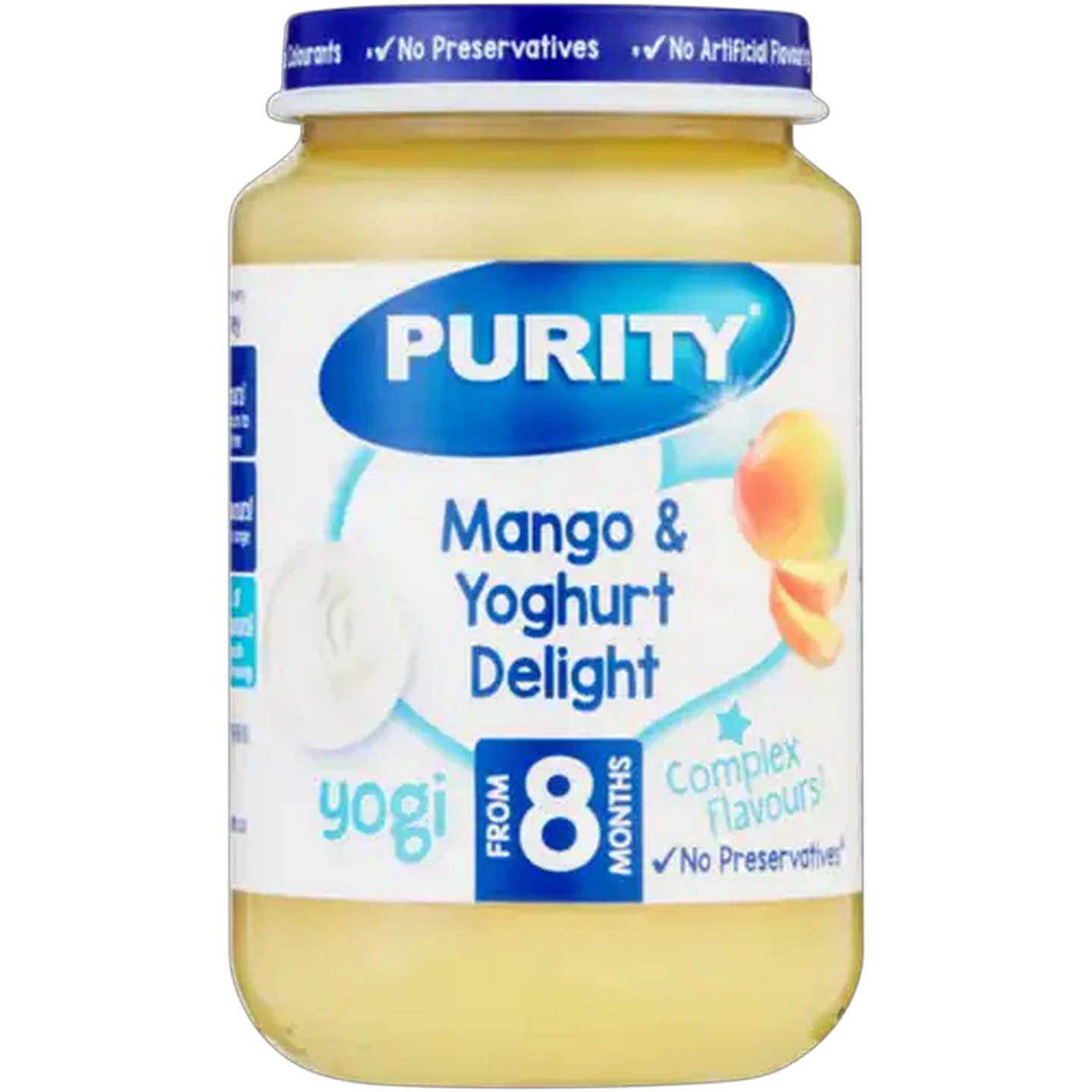 Image of PURITY From 8 Months Mango & Yoghurt Delight Yogi 200ml