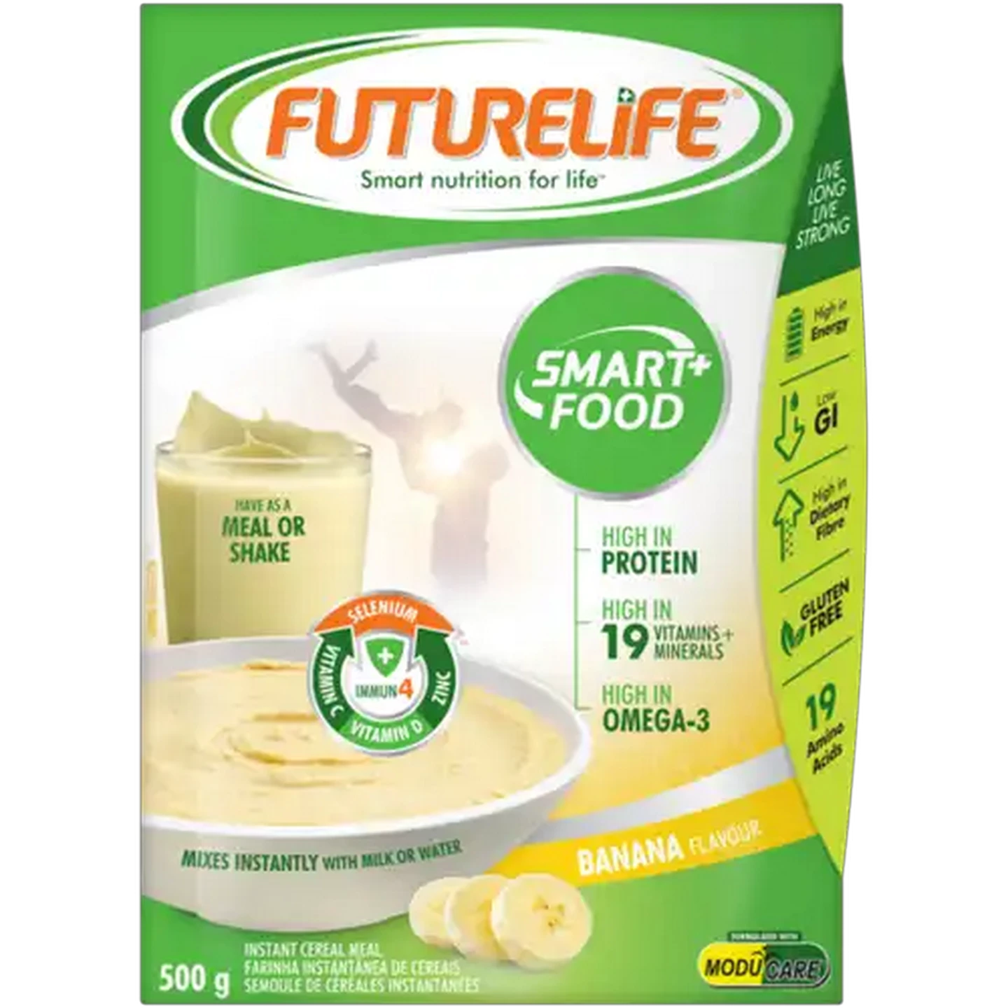 Image of FUTURELIFE Smart Food Banana Flavoured Cereal 500g