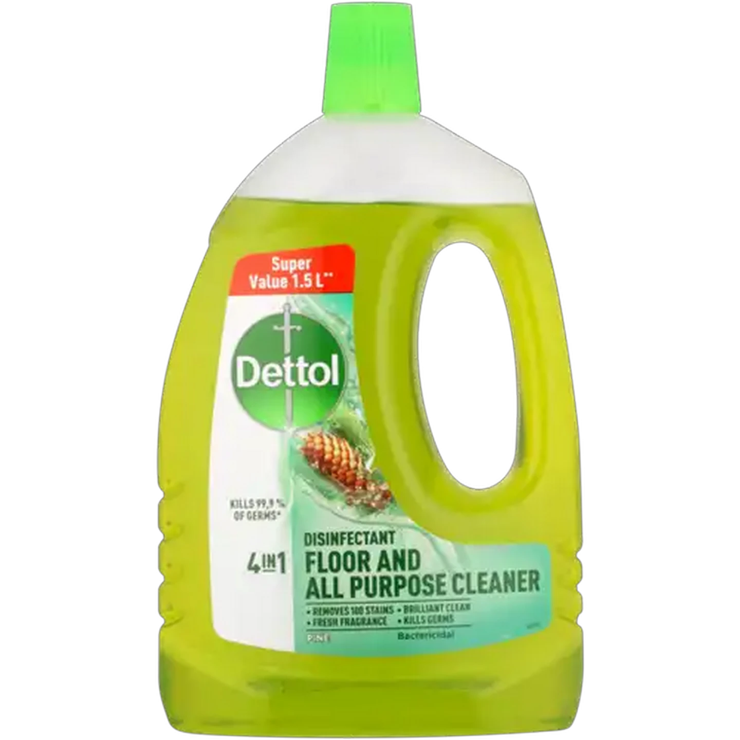 Image of Dettol Pine 4-In-1 Floor and All Purpose Cleaner 1.5L