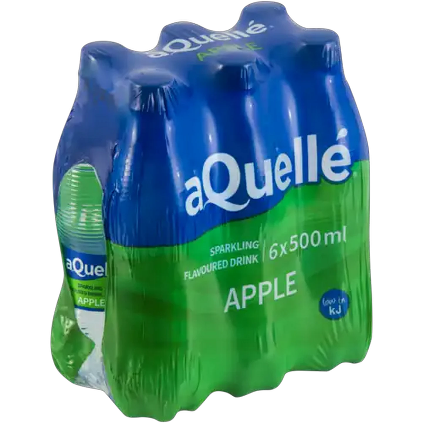 Image of aQuellé Apple Flavoured Sparkling Drinks 6 x 500ml