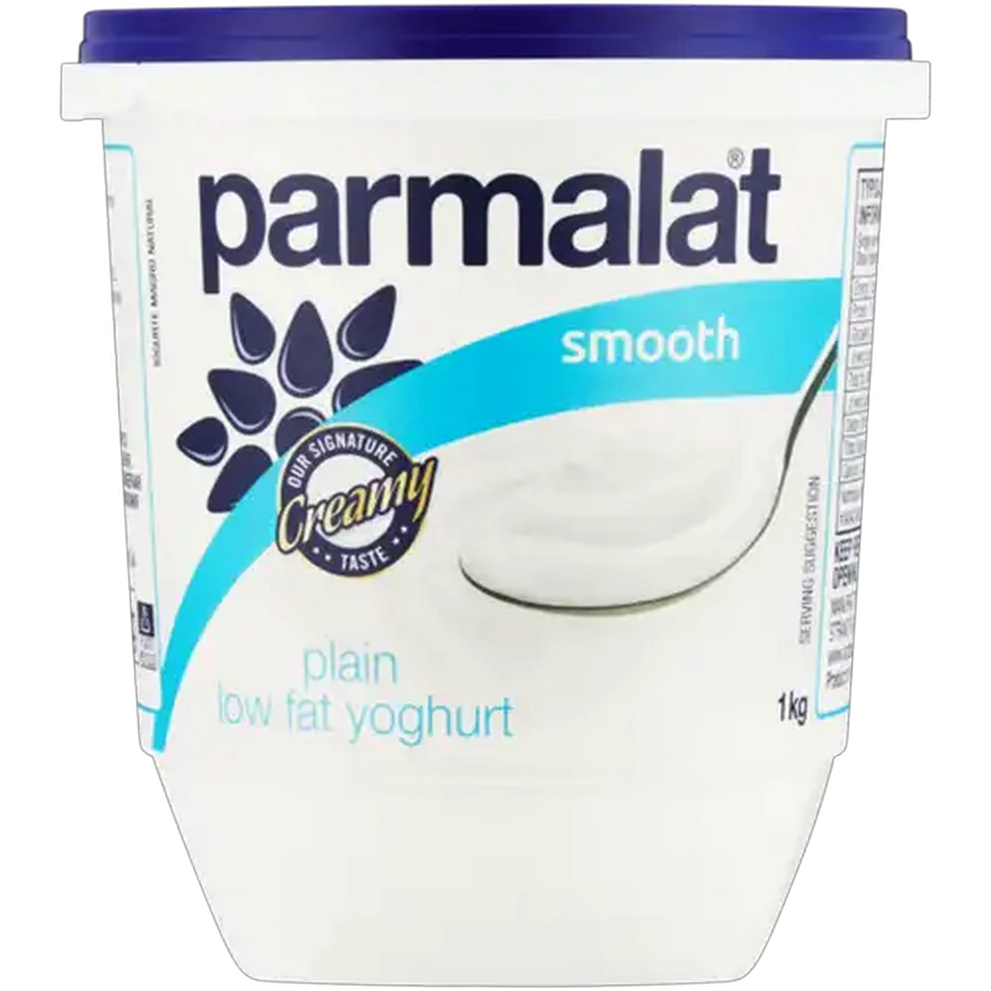 Image of Parmalat Plain Smooth Low Fat Yoghurt 1kg