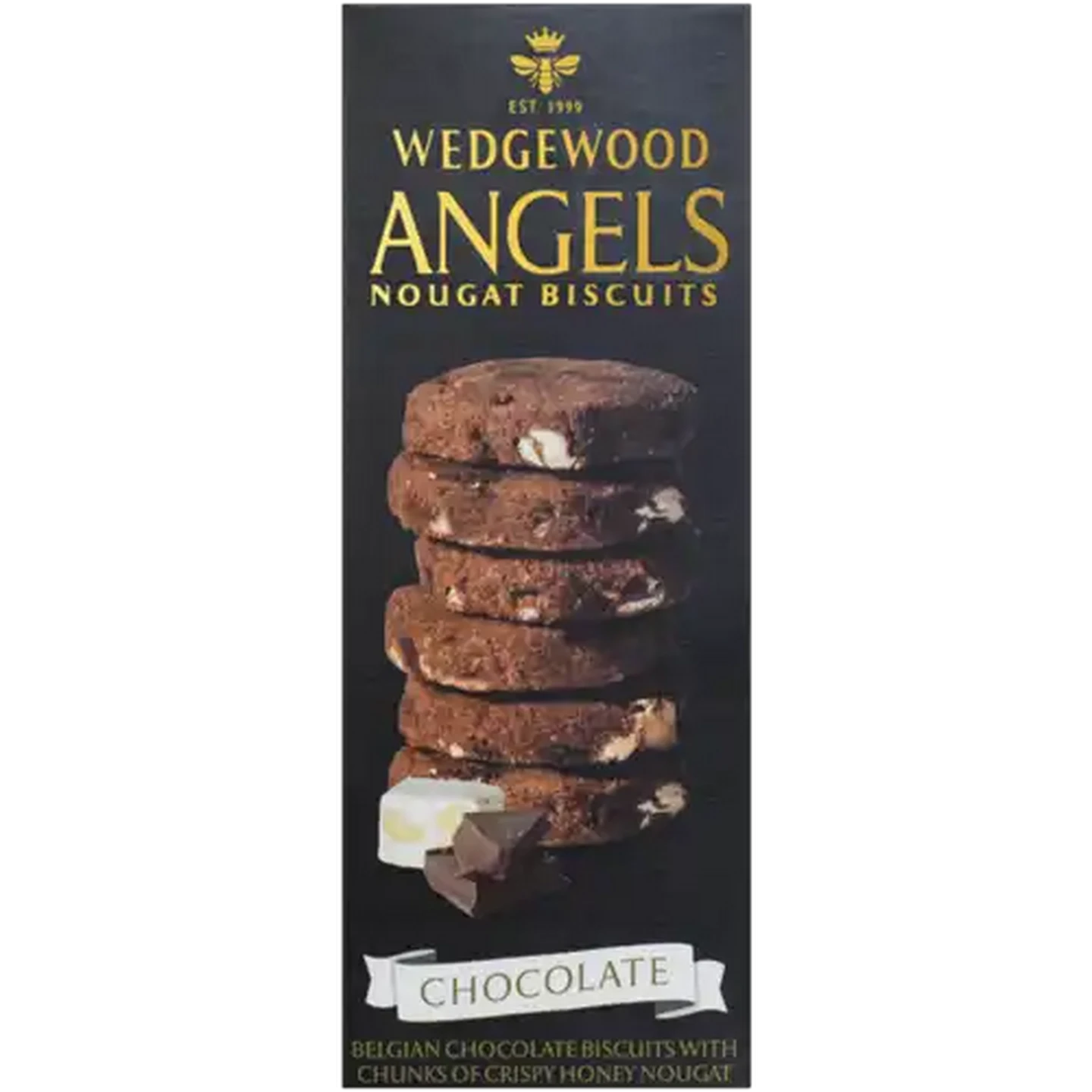 Image of Wedgewood Angels Chocolate Nougat Biscuits 150g
