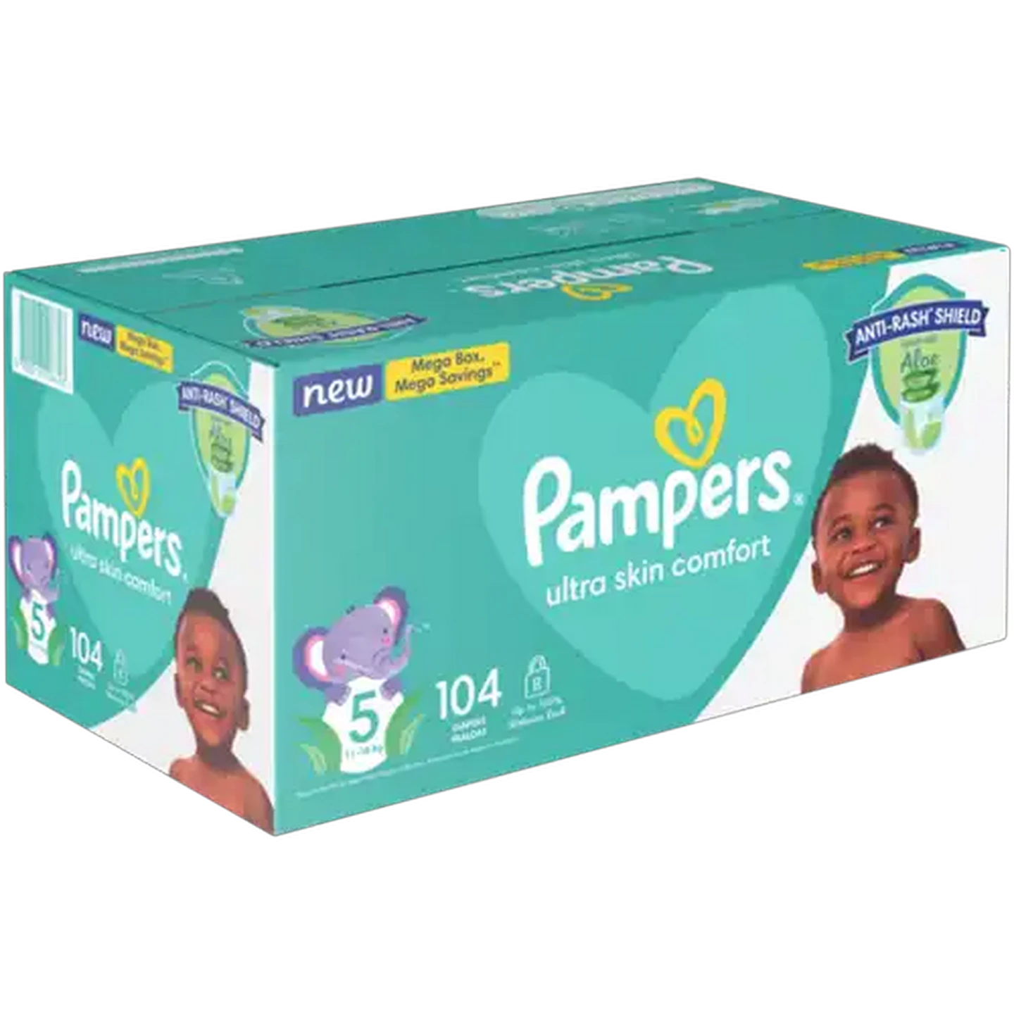 Image of Pampers Size 5 Disposable Nappies 111 Pack
