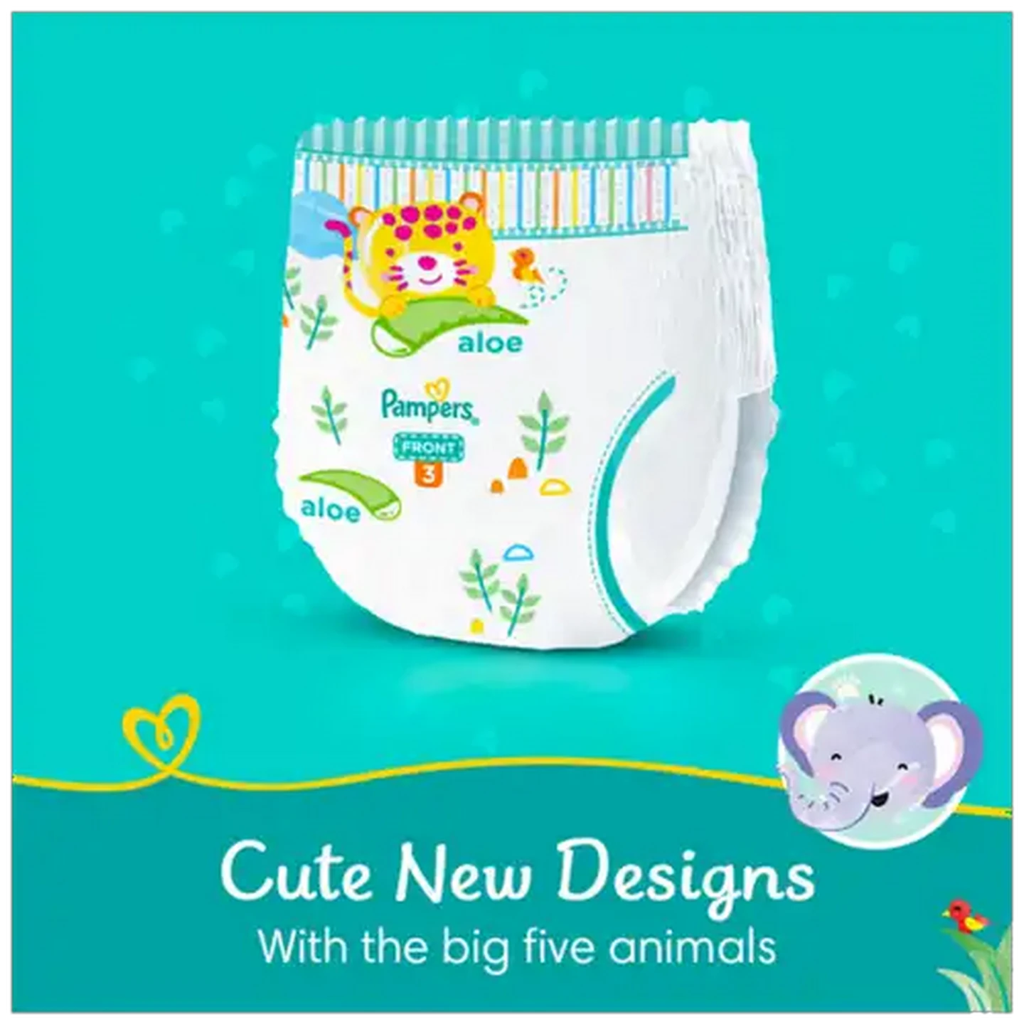 Image of Pampers Size 5 Disposable Nappies 111 Pack