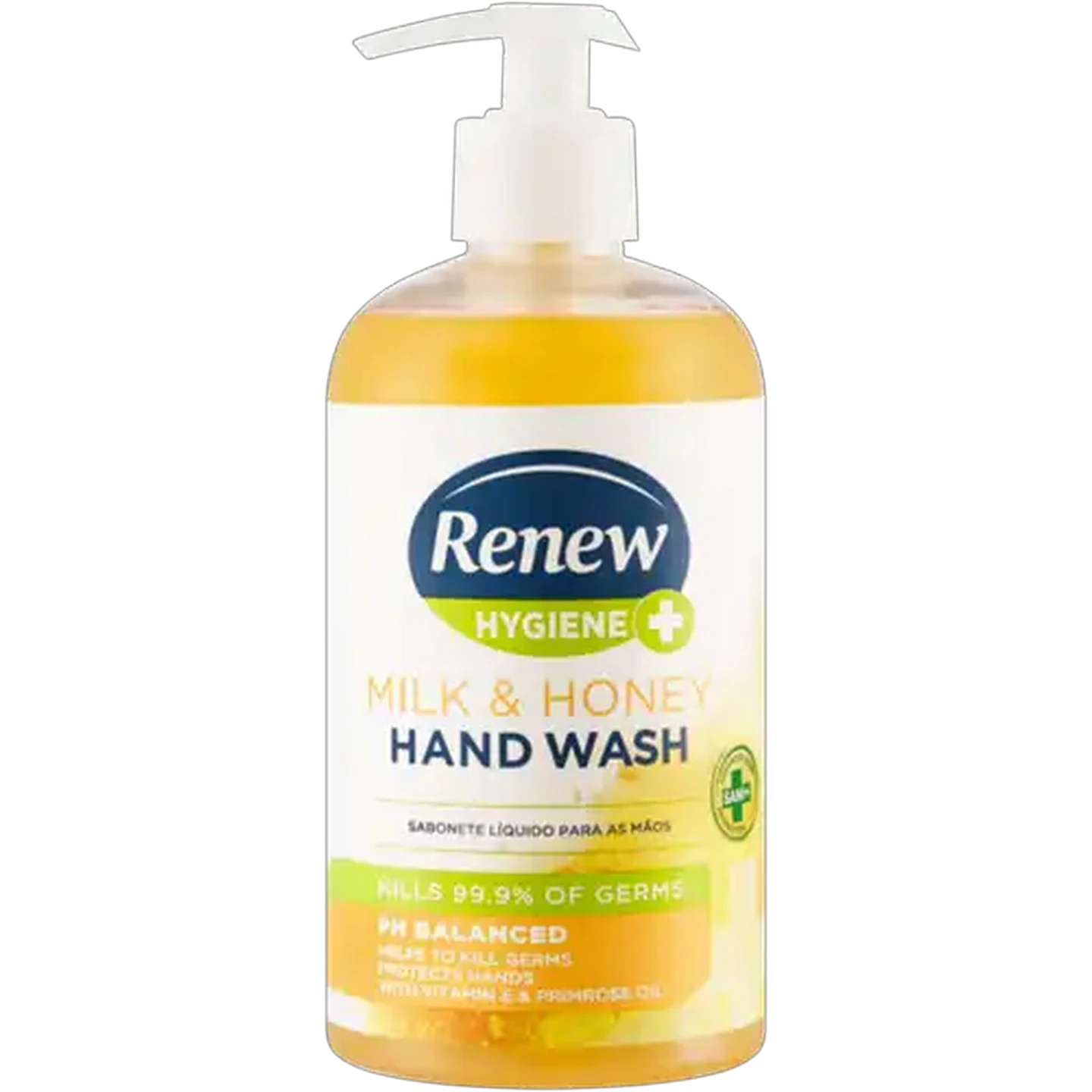 Image of Renew Hygiene+ Milk & Honey Hand Wash 500ml