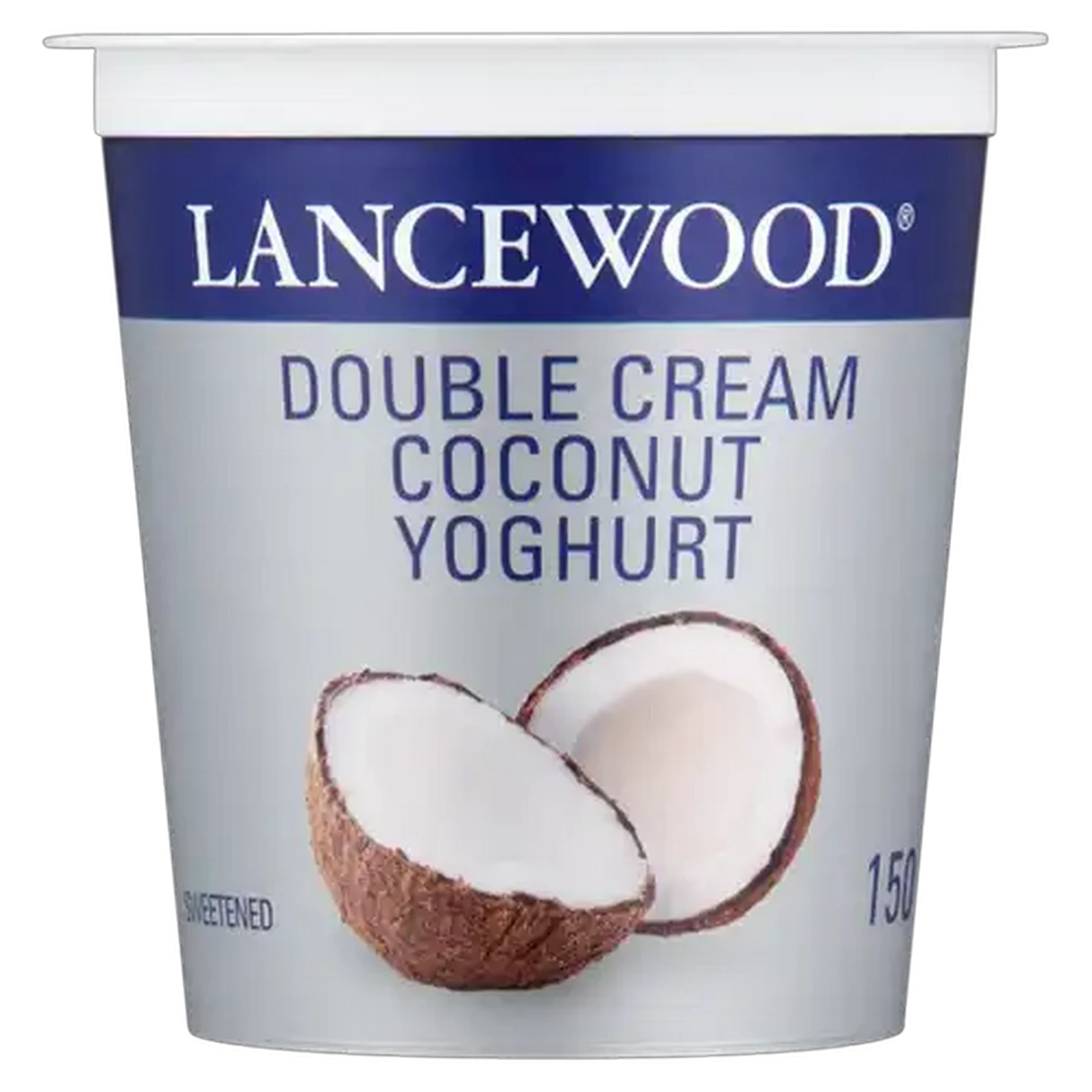 Image of LANCEWOOD Coconut Flavoured Double Cream Yoghurt 150g