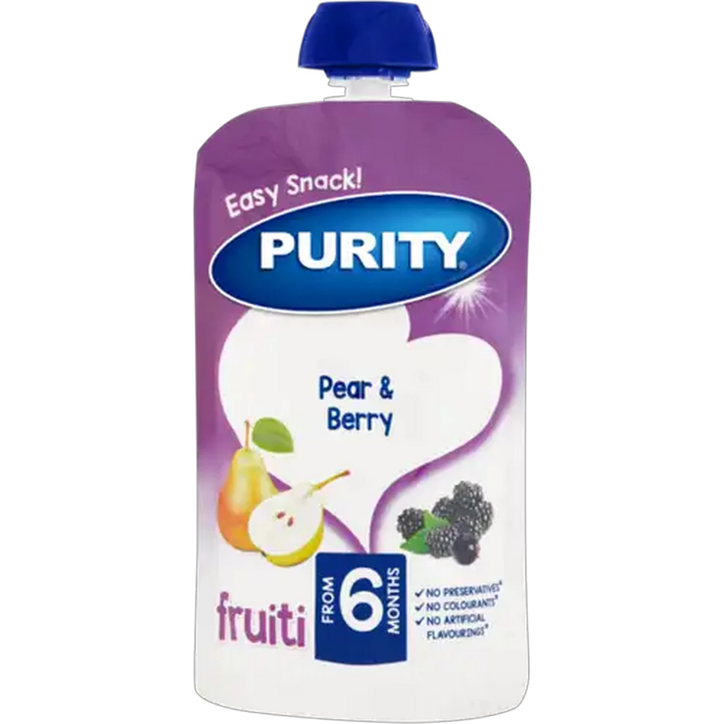 Image of PURITY From 6 Months Pear & Berry Fruiti 110ml