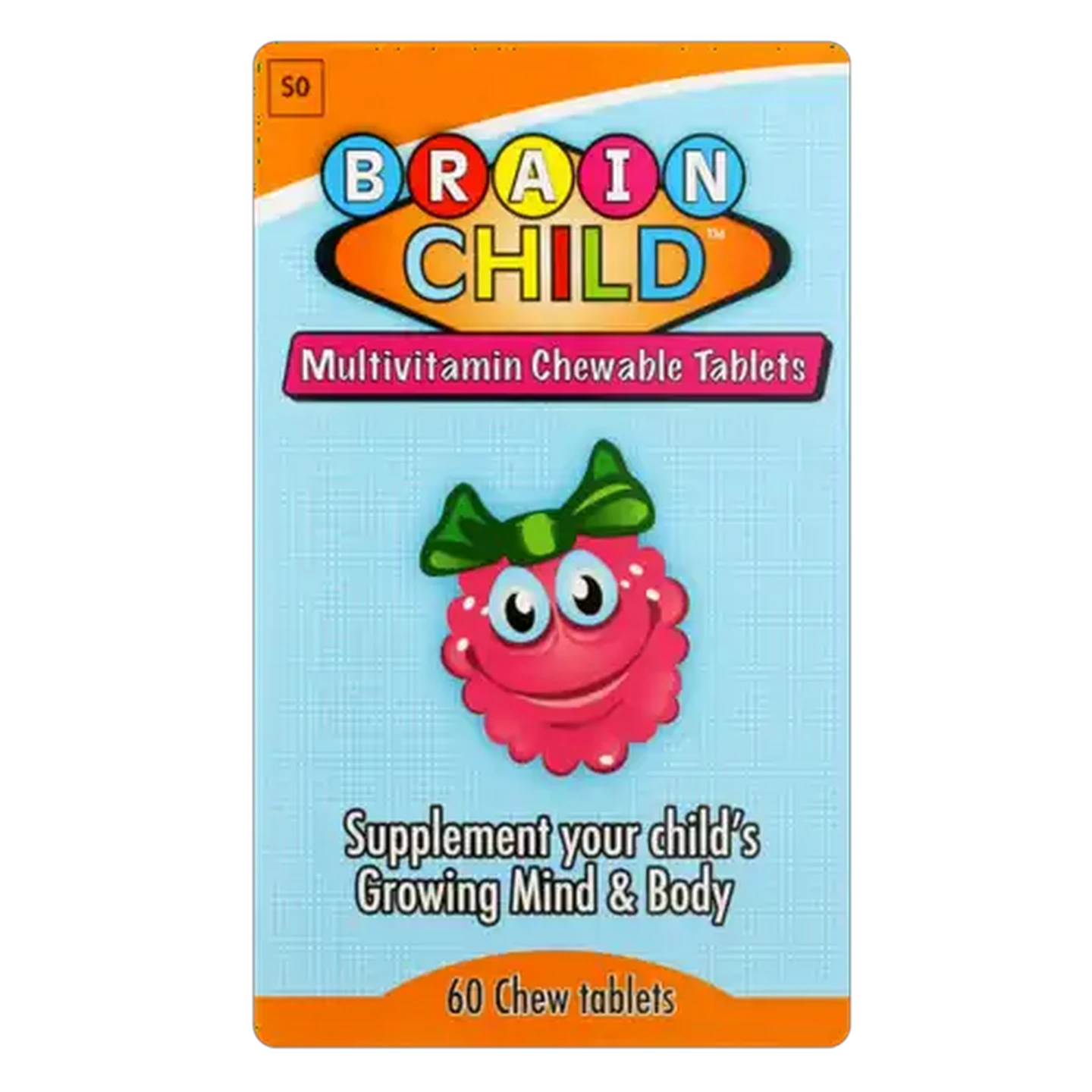 Image of Brain Child Multivitamin Chewable Tablets 60 Pack