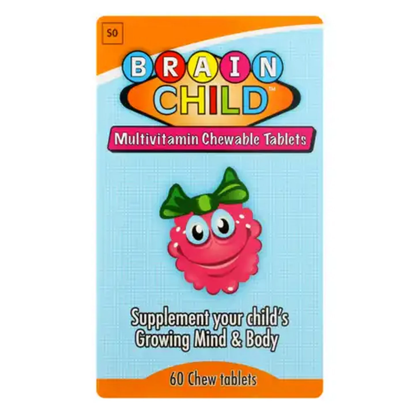 Image of Brain Child Multivitamin Chewable Tablets 60 Pack
