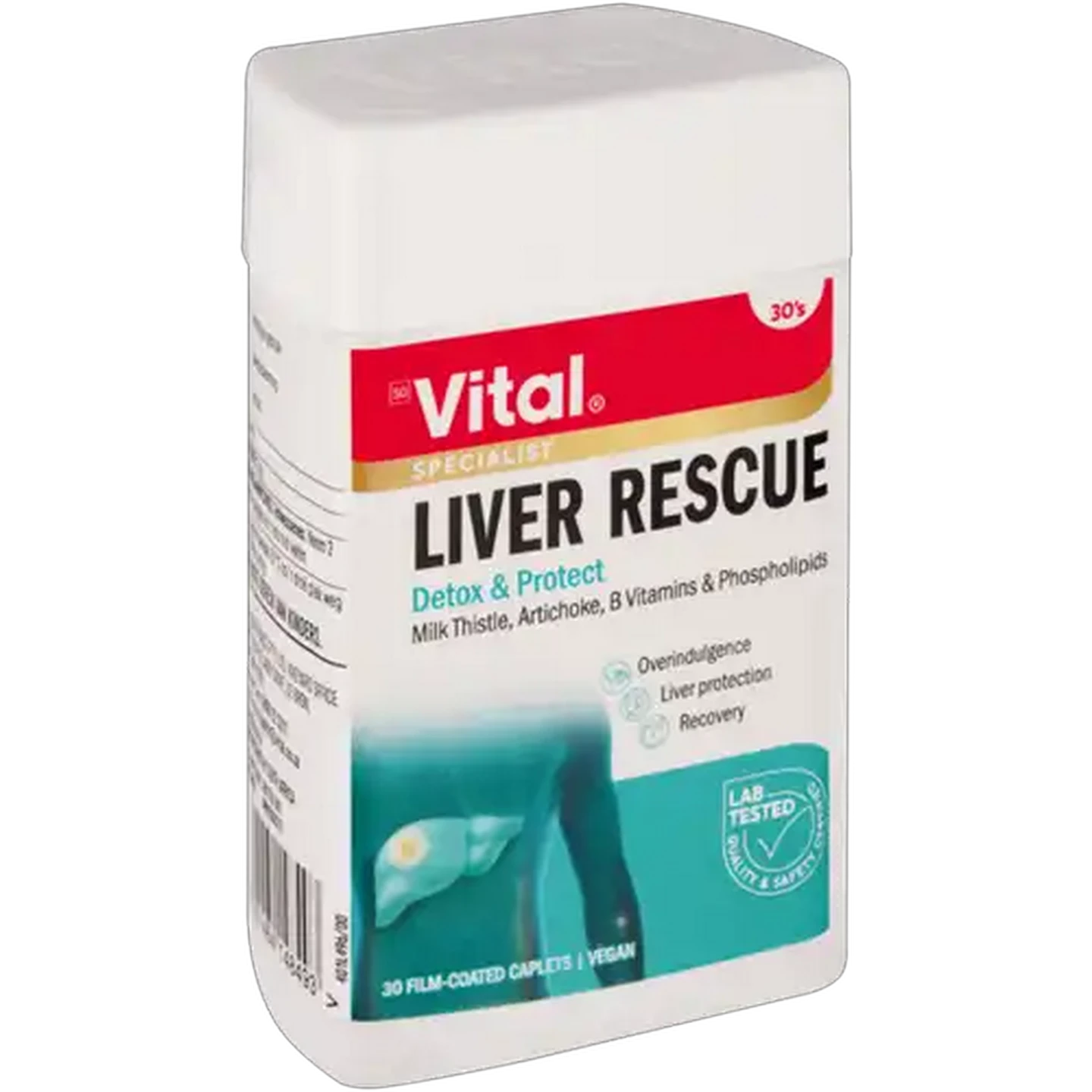 Image of Vital Liver Rescue Caplets 30 Pack