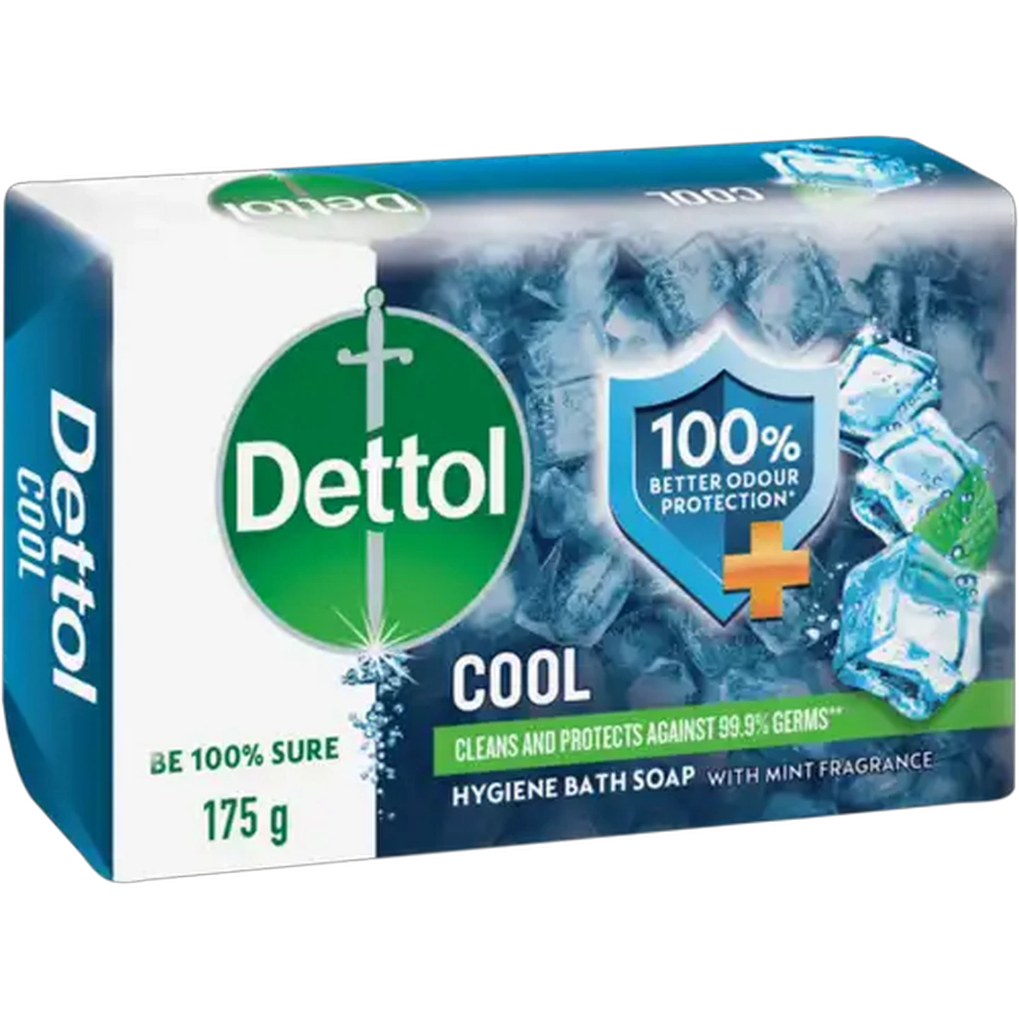 Image of Dettol Cool Hygiene Bath Soap Bar 175g