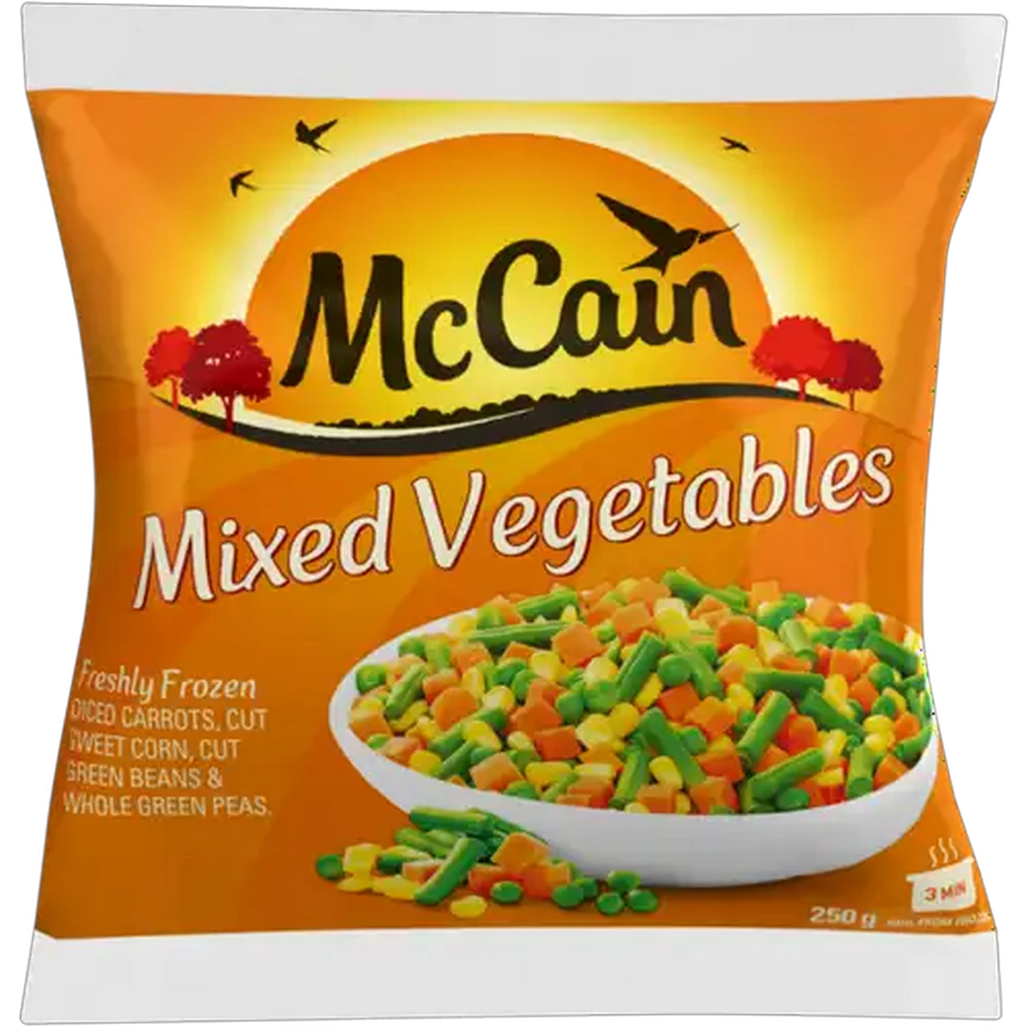 Image of McCain Frozen Mixed Vegetables 250g