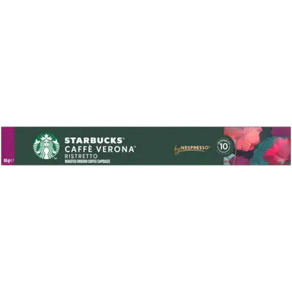 Starbucks by Nespresso Caffe Verona Coffee Capsules 10 Pack