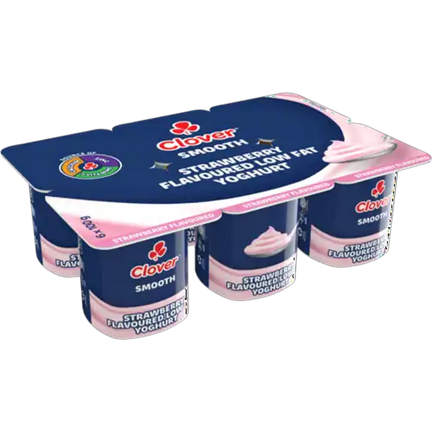 りーちろー　6 Shoprite ZA | Clover Strawberry Flavoured Smooth Low Fat Yoghurt 6