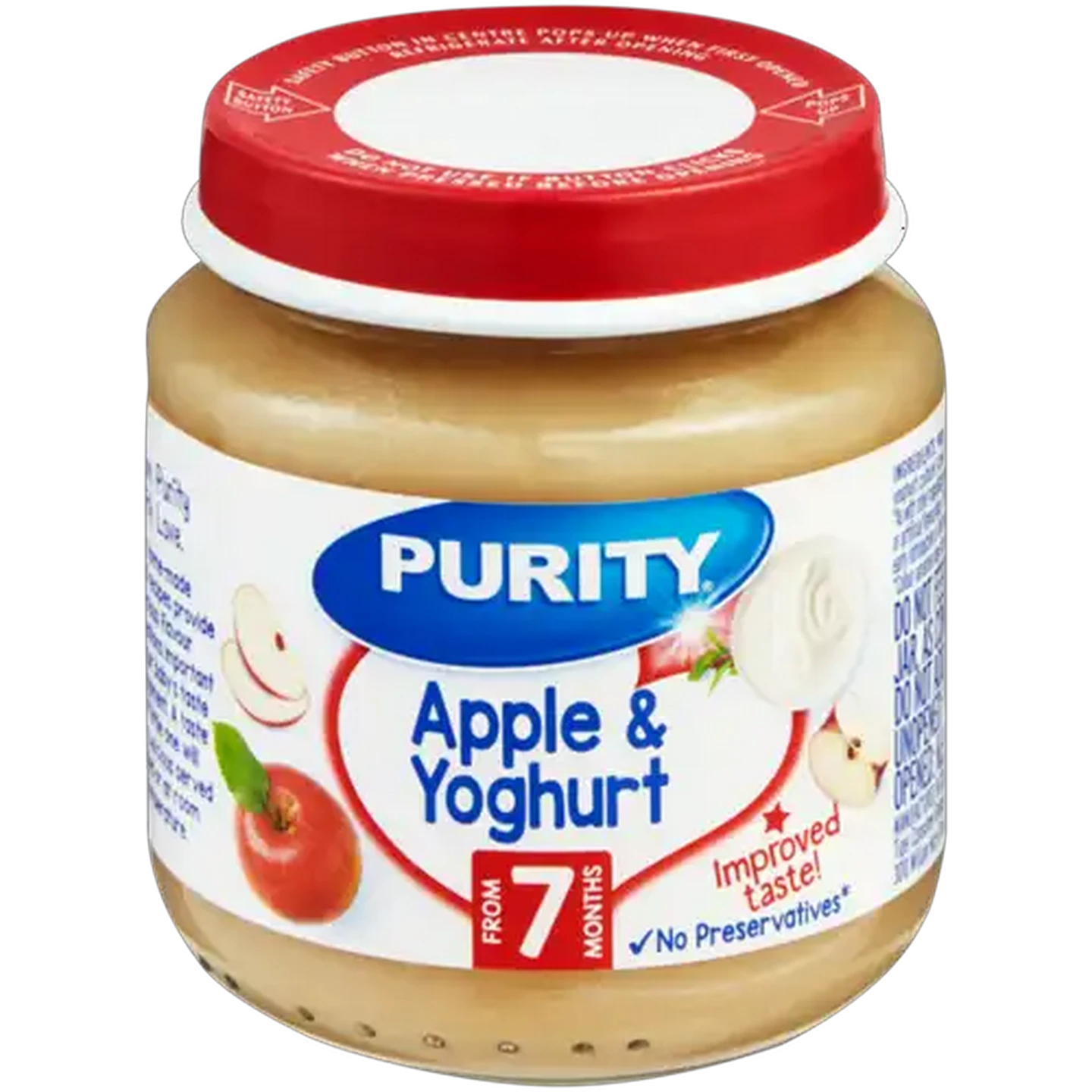 Image of PURITY From 7 Months Apple & Yoghurt Yogi 125ml