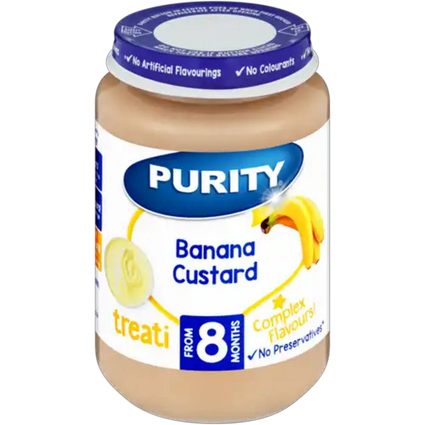 Image of PURITY From 8 Months Banana Custard Treati 200ml