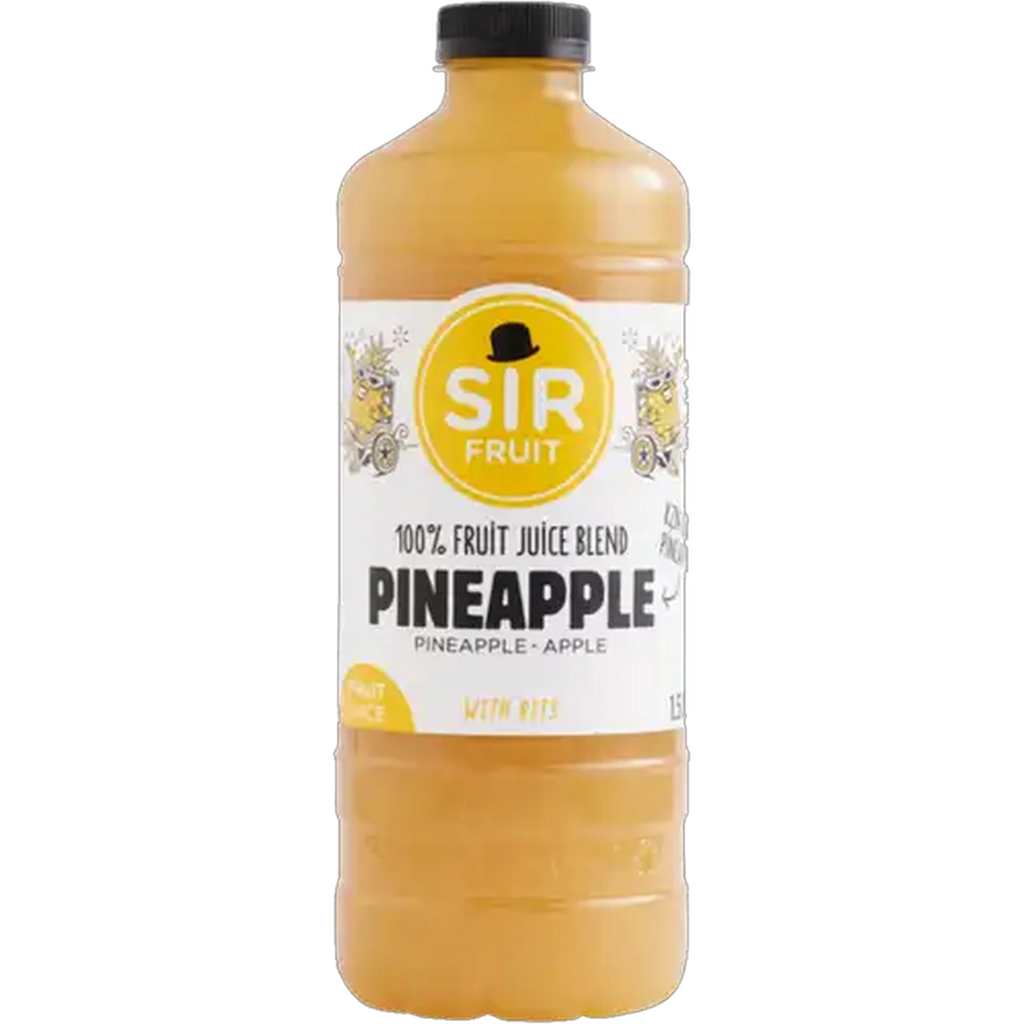 Image of Sir Fruit Pineapple 100% Fruit Juice Blend with Bits 1.5L