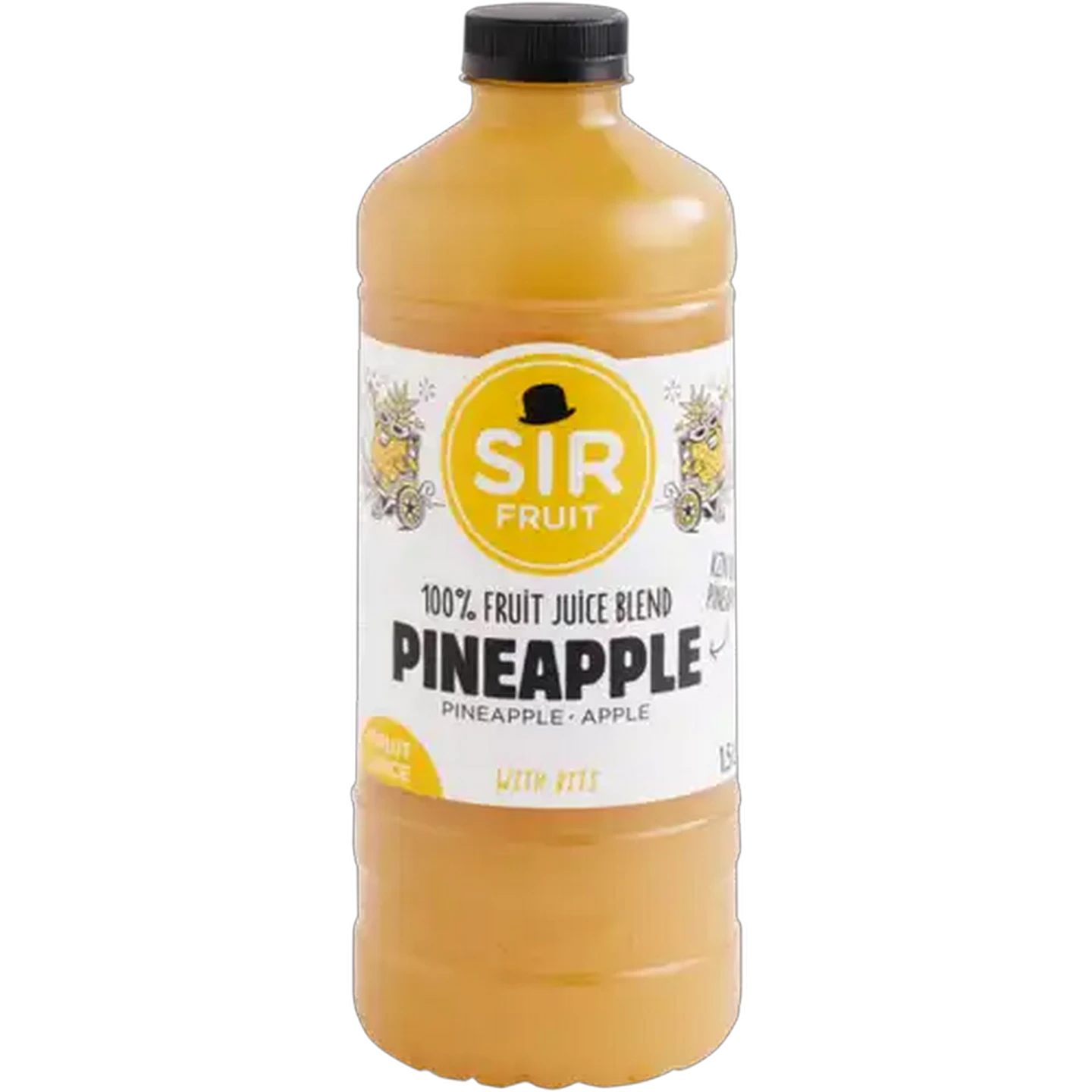 Image of Sir Fruit Pineapple 100% Fruit Juice Blend with Bits 1.5L