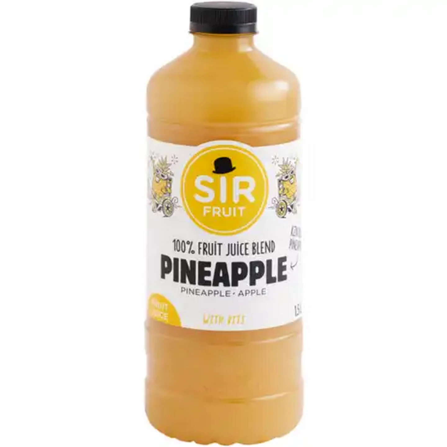 Image of Sir Fruit Pineapple 100% Fruit Juice Blend with Bits 1.5L