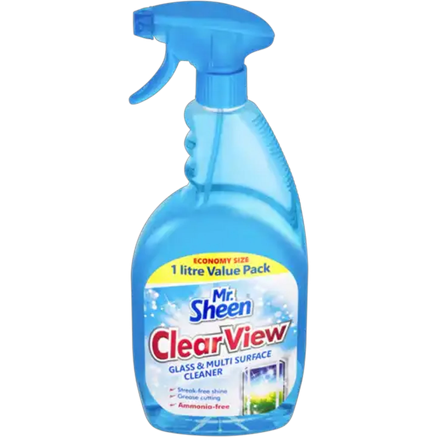 Image of Mr. Sheen ClearView Glass & Multi Surface Cleaner 1L