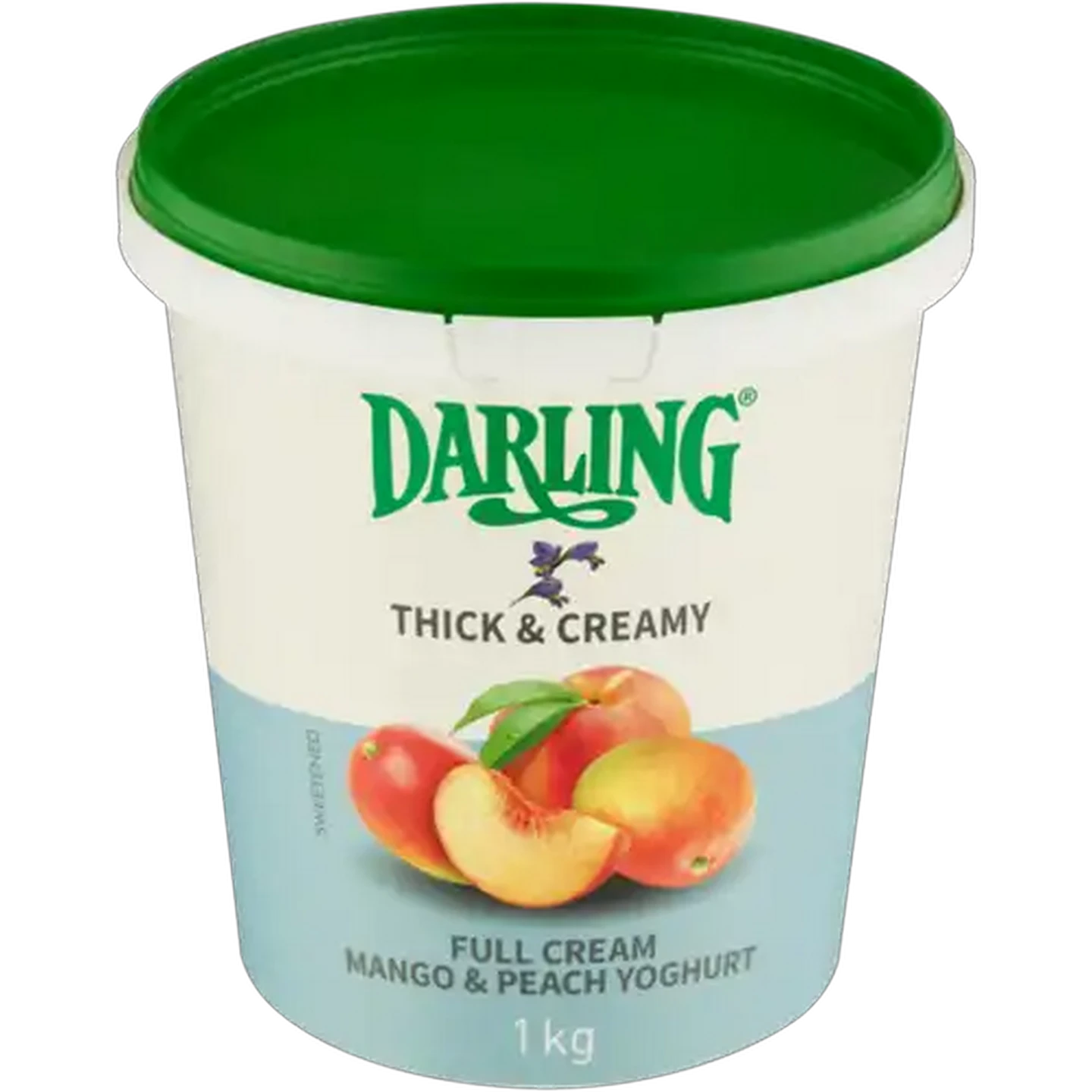 Image of Darling Thick & Creamy Mango & Peach Full Cream Yoghurt 1kg