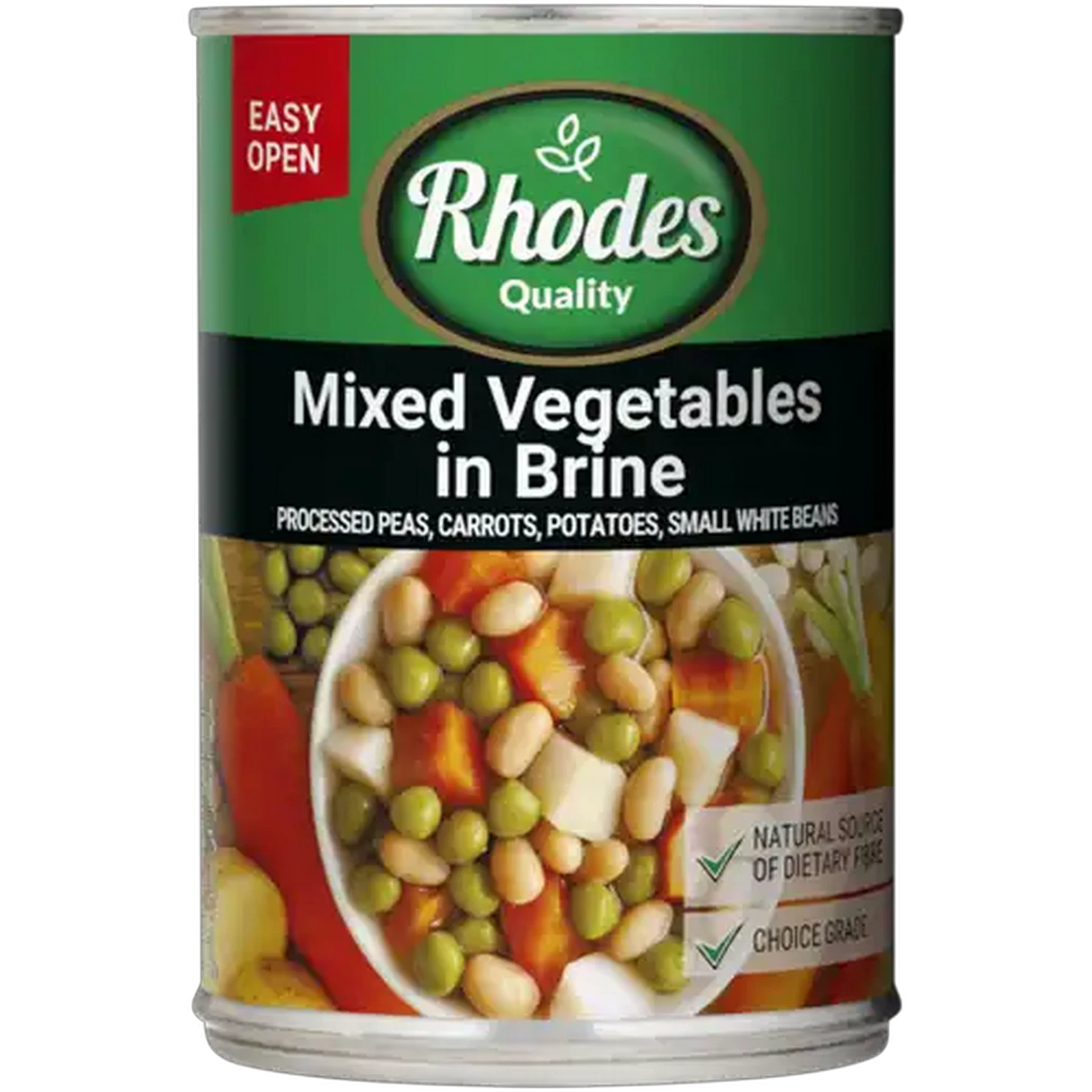 Image of Rhodes Quality Mixed Vegetables in Brine 410g