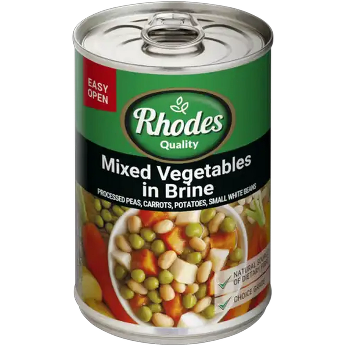 Image of Rhodes Quality Mixed Vegetables in Brine 410g