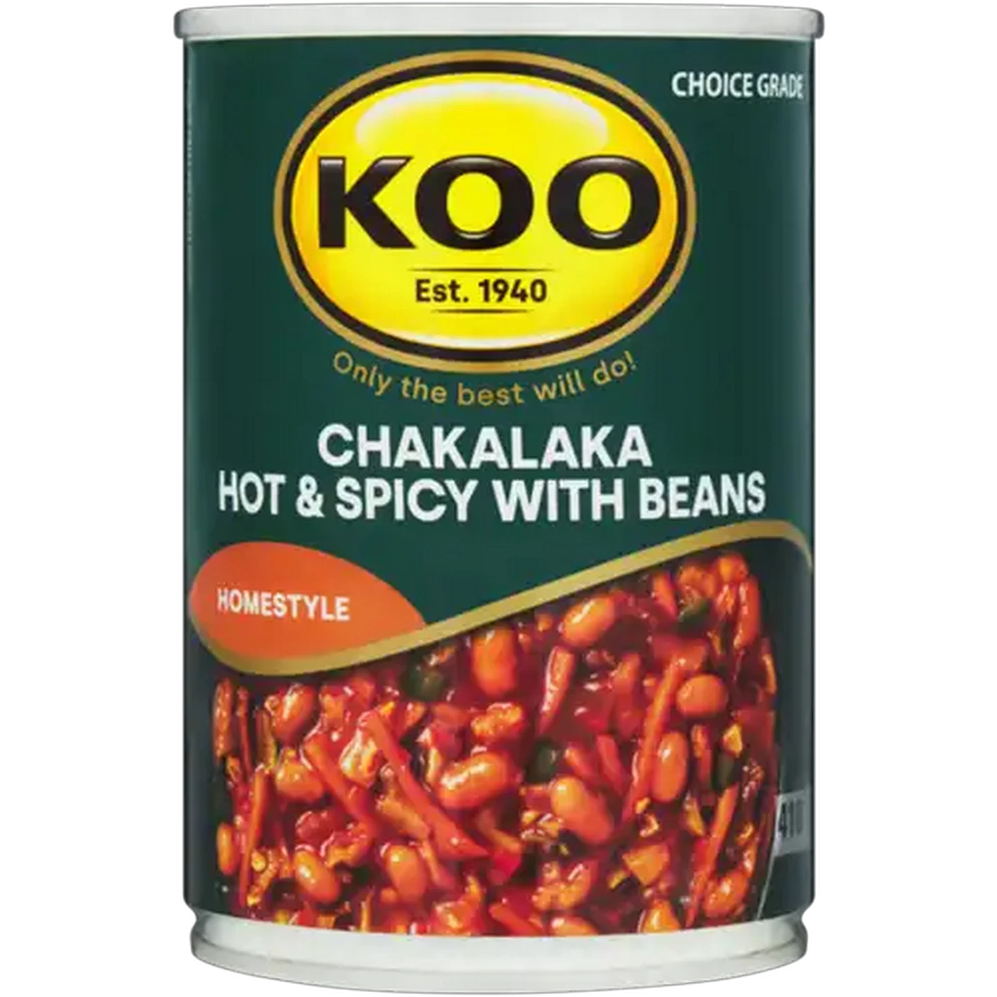 Image of KOO Hot & Spicy Chakalaka with Beans 410g